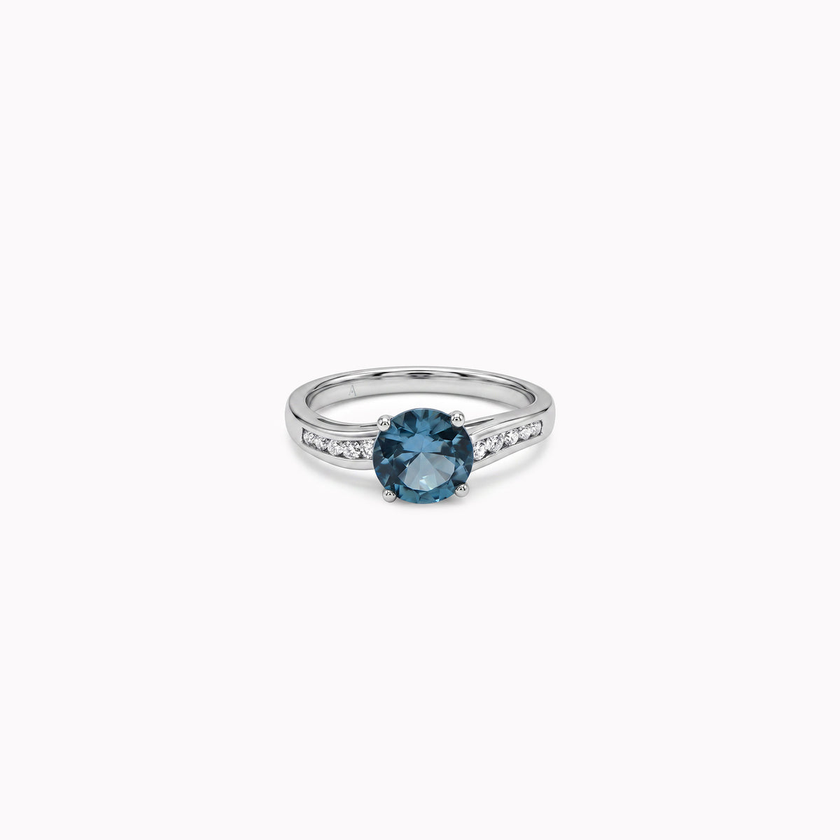 Curvy Blue - Aigue-Marine 1.50 carat - or blanc 18k