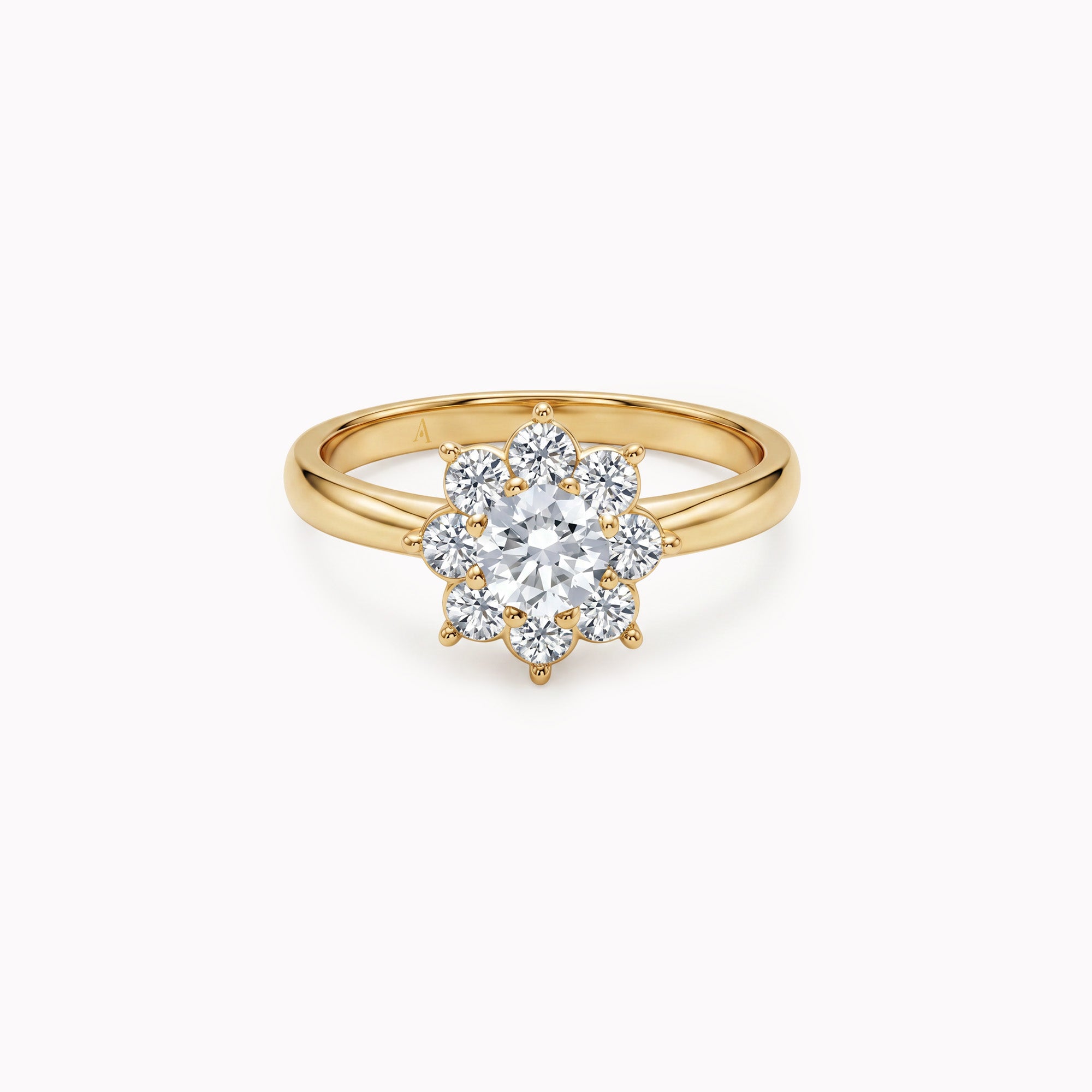 The Blooming Flower 0.30 Karat - Gelbgold 18K