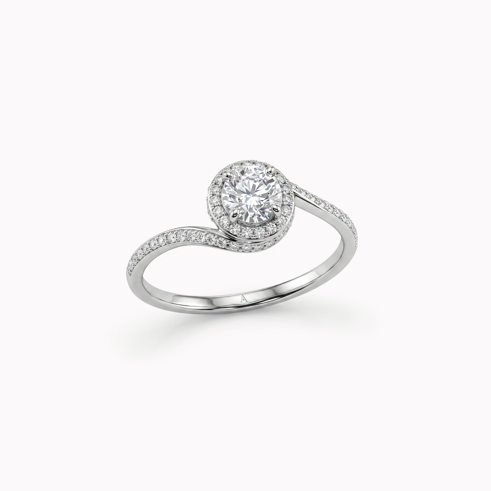La Merveilleuse spirale - 0.50 carat - White Gold 18k