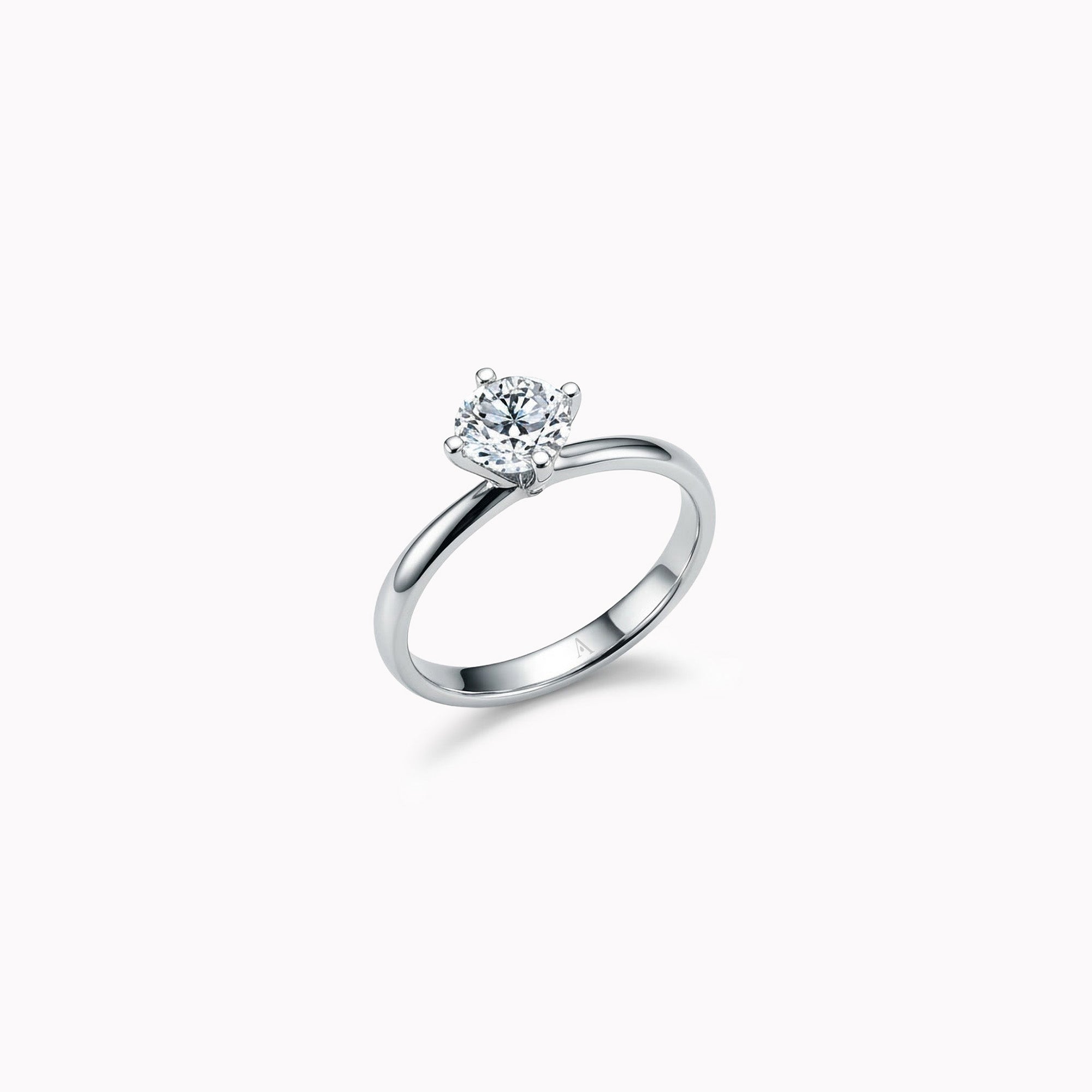 Miss Simplicité (XL) - 1.00 carat - or blanc 18k