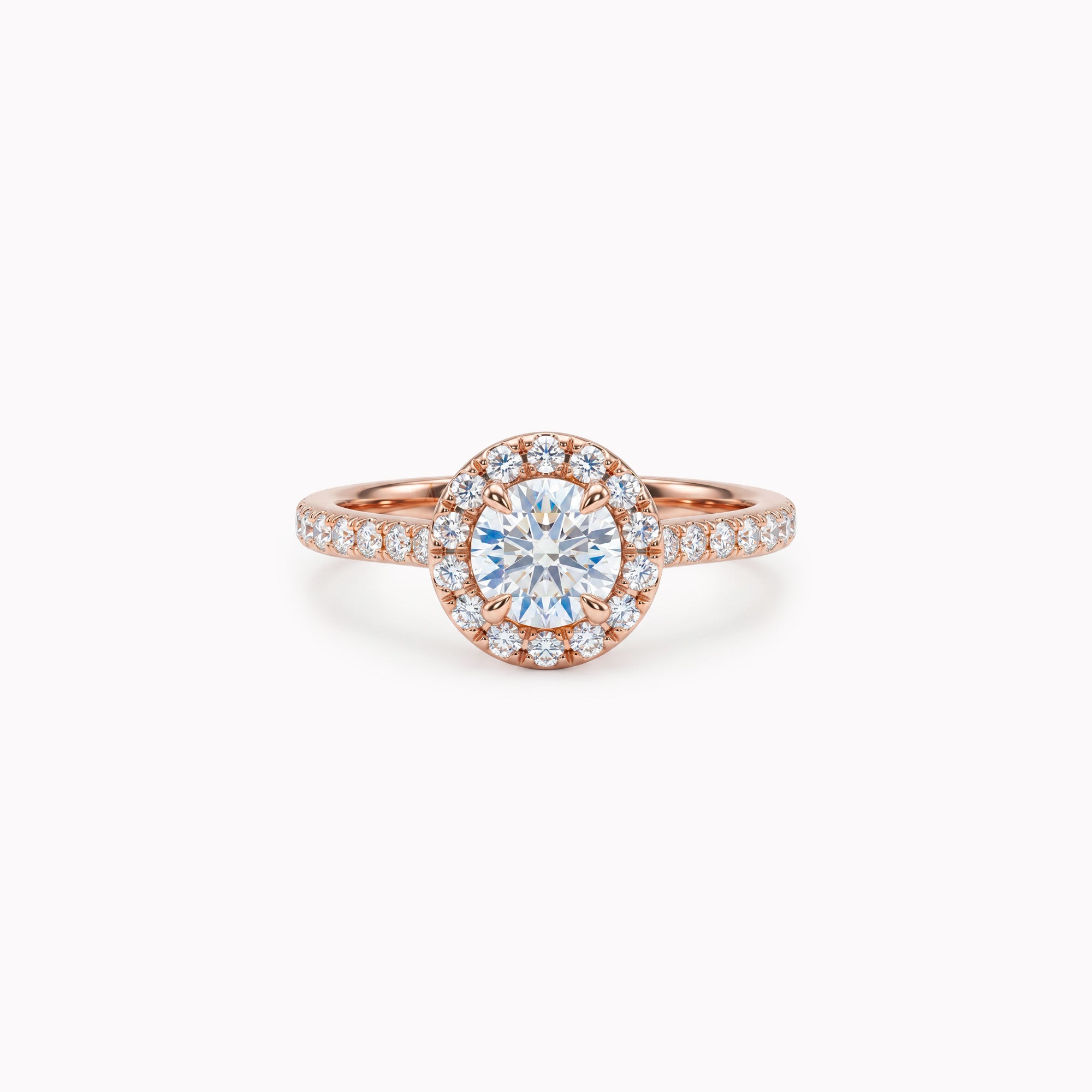 The Funkee Girl 0.50 carats - or rouge 18k