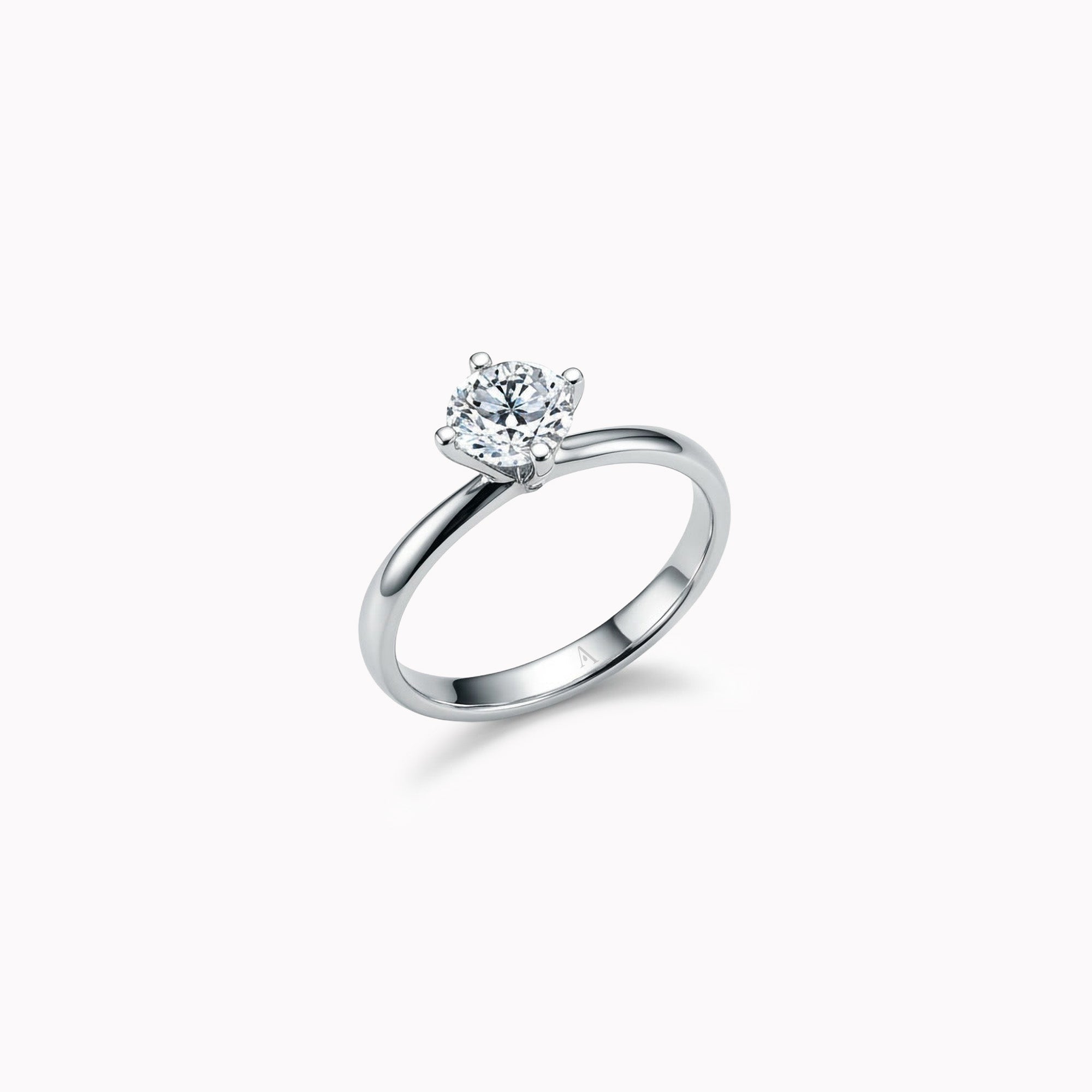 Miss Simplicité (XL) - 1.00 Karat - Weissgold 18 K