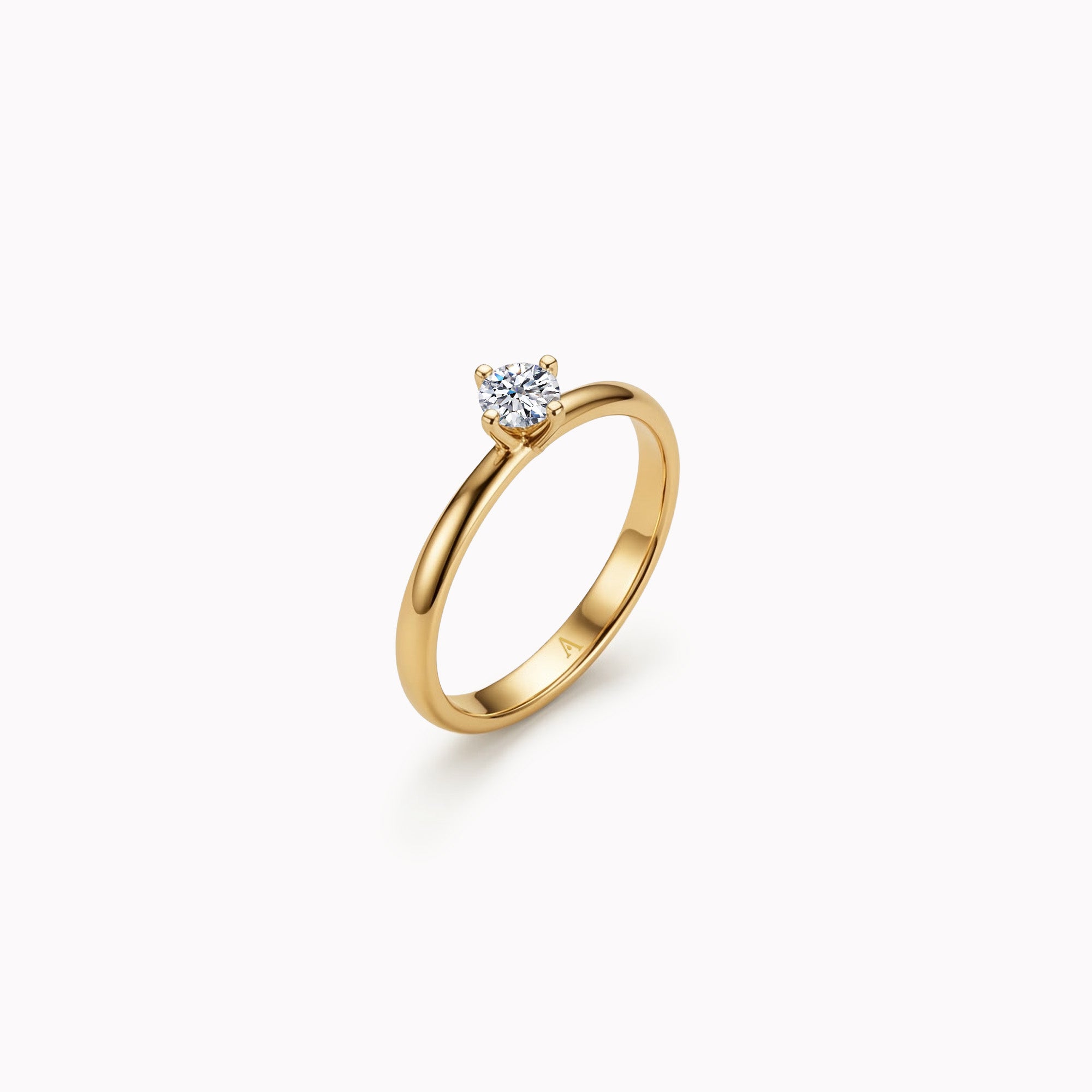 Miss Simplicité (M) - 0.25 Karat - Gelbgold 18 K