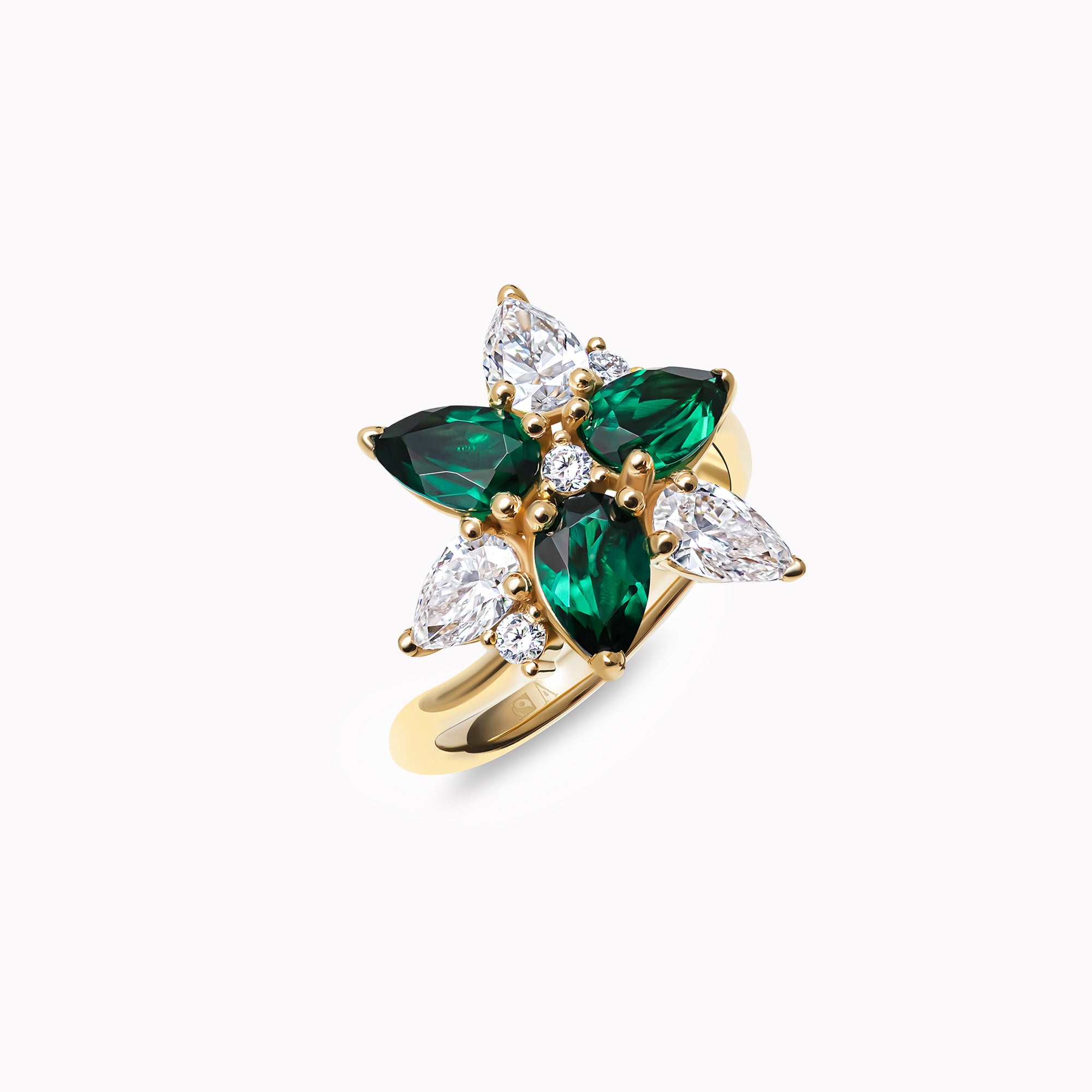 Rainforest Romance - or Jaune 18k