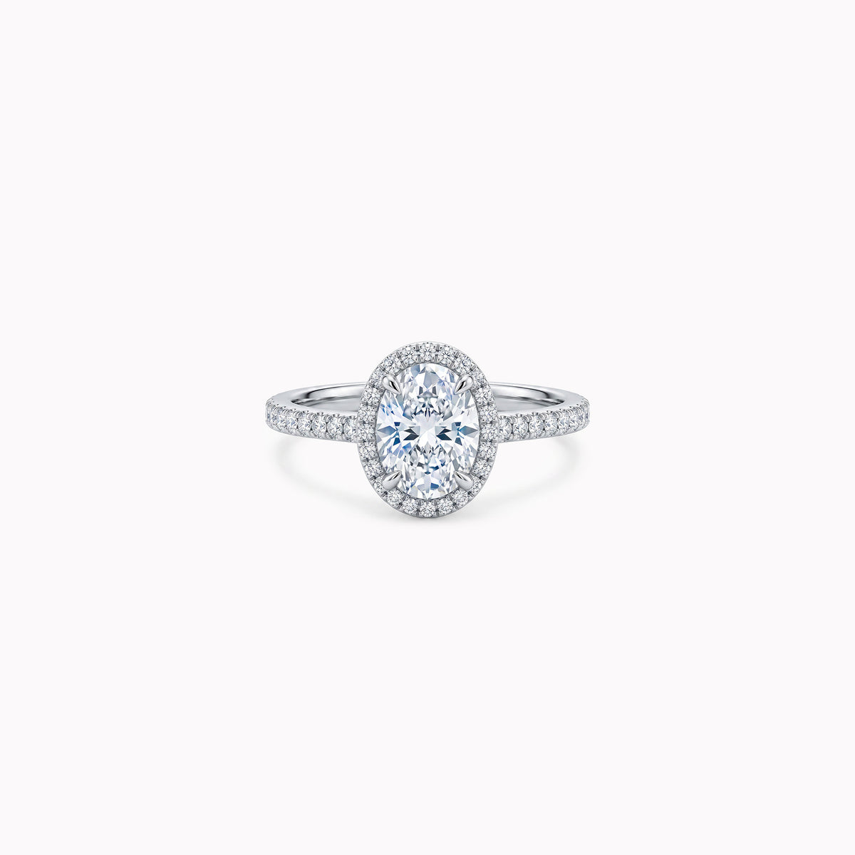 The Temple of Saturn – 0.75 ct – 18k white gold