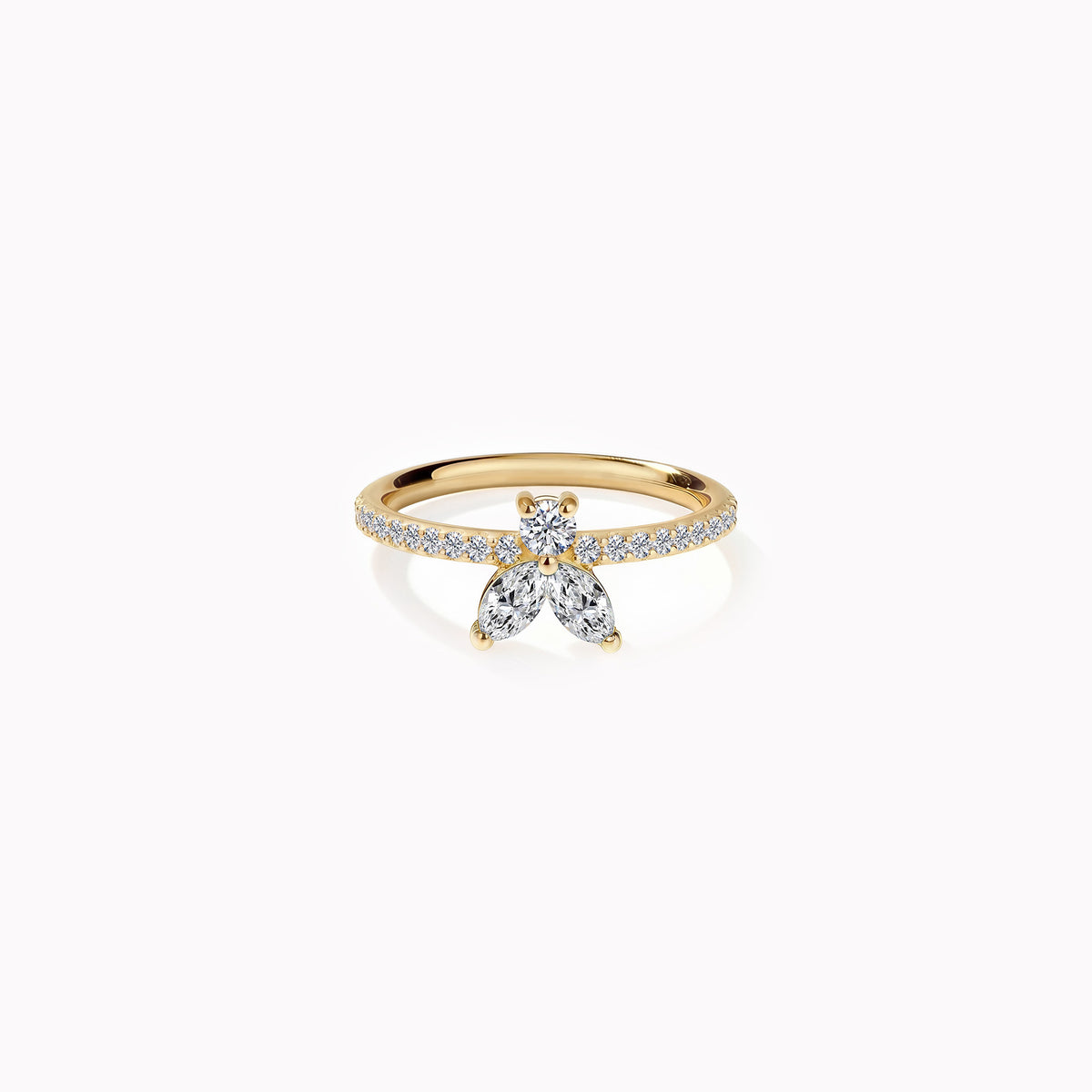 The Fancy Little Bee 0.39 Karat - Gelbgold 18K