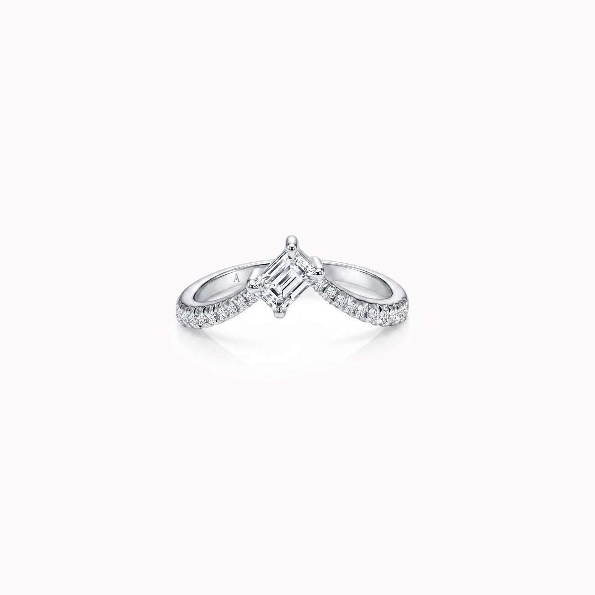 The Fancy Little Ice Skating Girl 0.30 Karat - Weissgold 18K