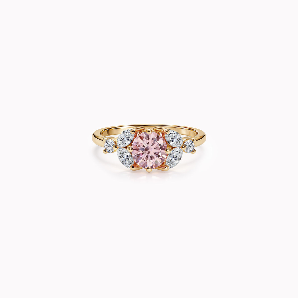 Little Bees 0.75 carat - Yellow Gold 18k