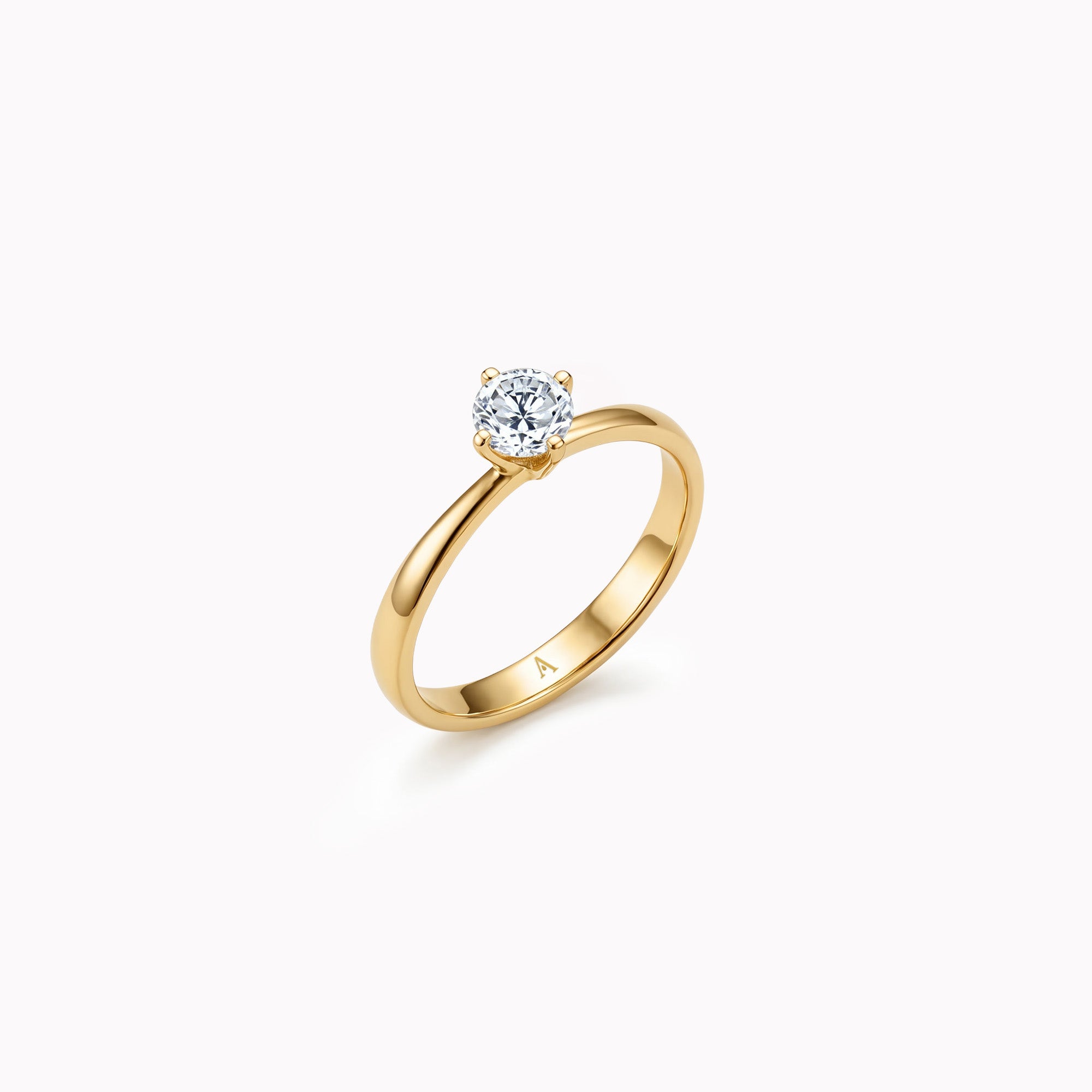 Miss Simplicité (L) - 0.50 Karat - Gelbgold 18 K