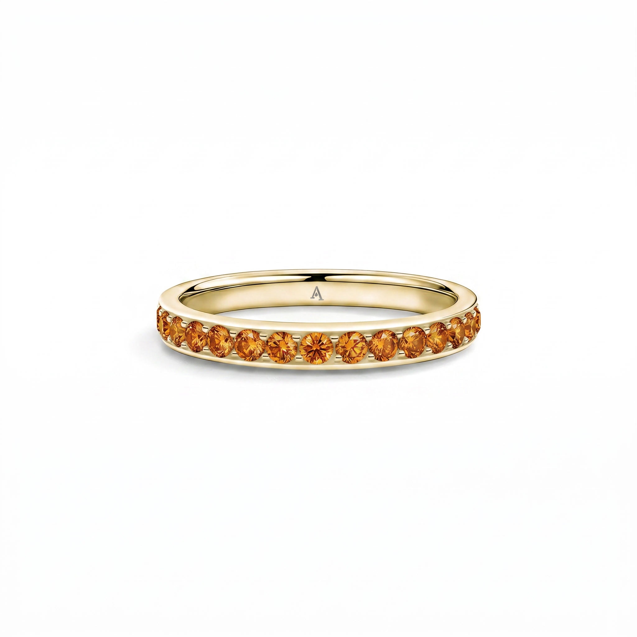 Rainbow orange - or jaune 18k
