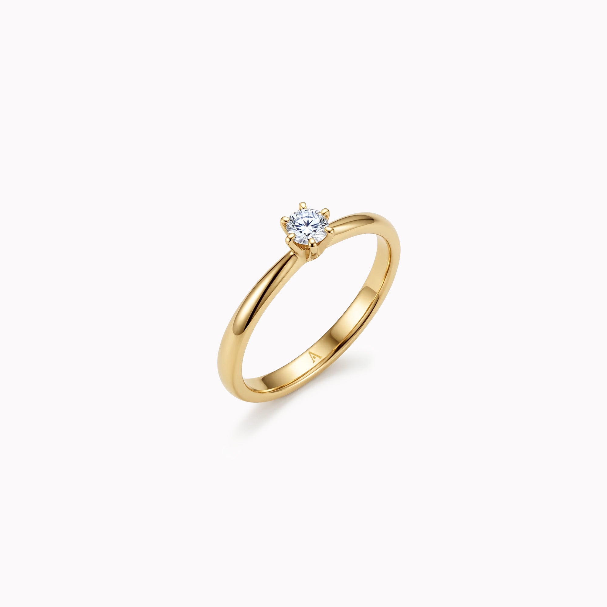Sobriété Heureuse (M) - 0.25 Karat - Gelbgold 18 K