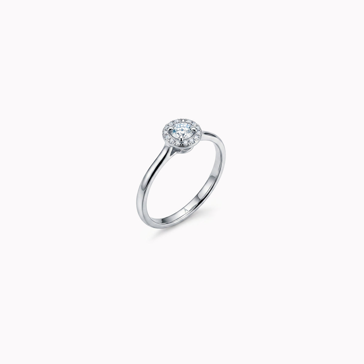The Little Funkee Girl 0.20 carats - or blanc 18k