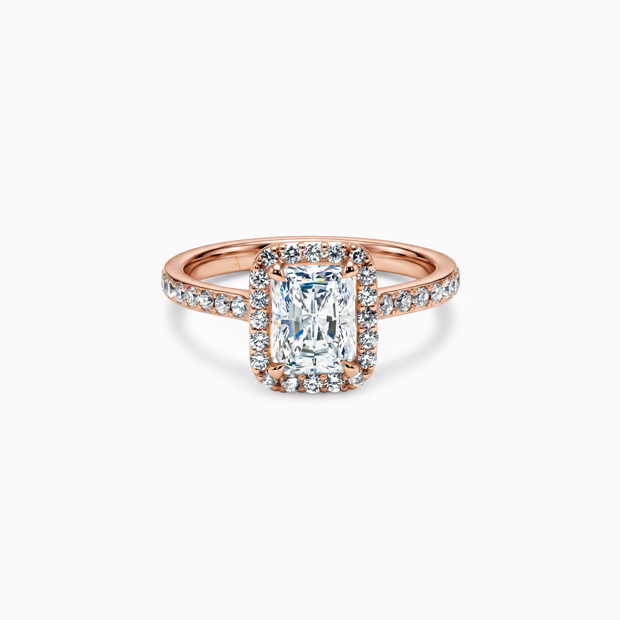The Little Sleeping Beauty 1.00 carat - or rouge 18k