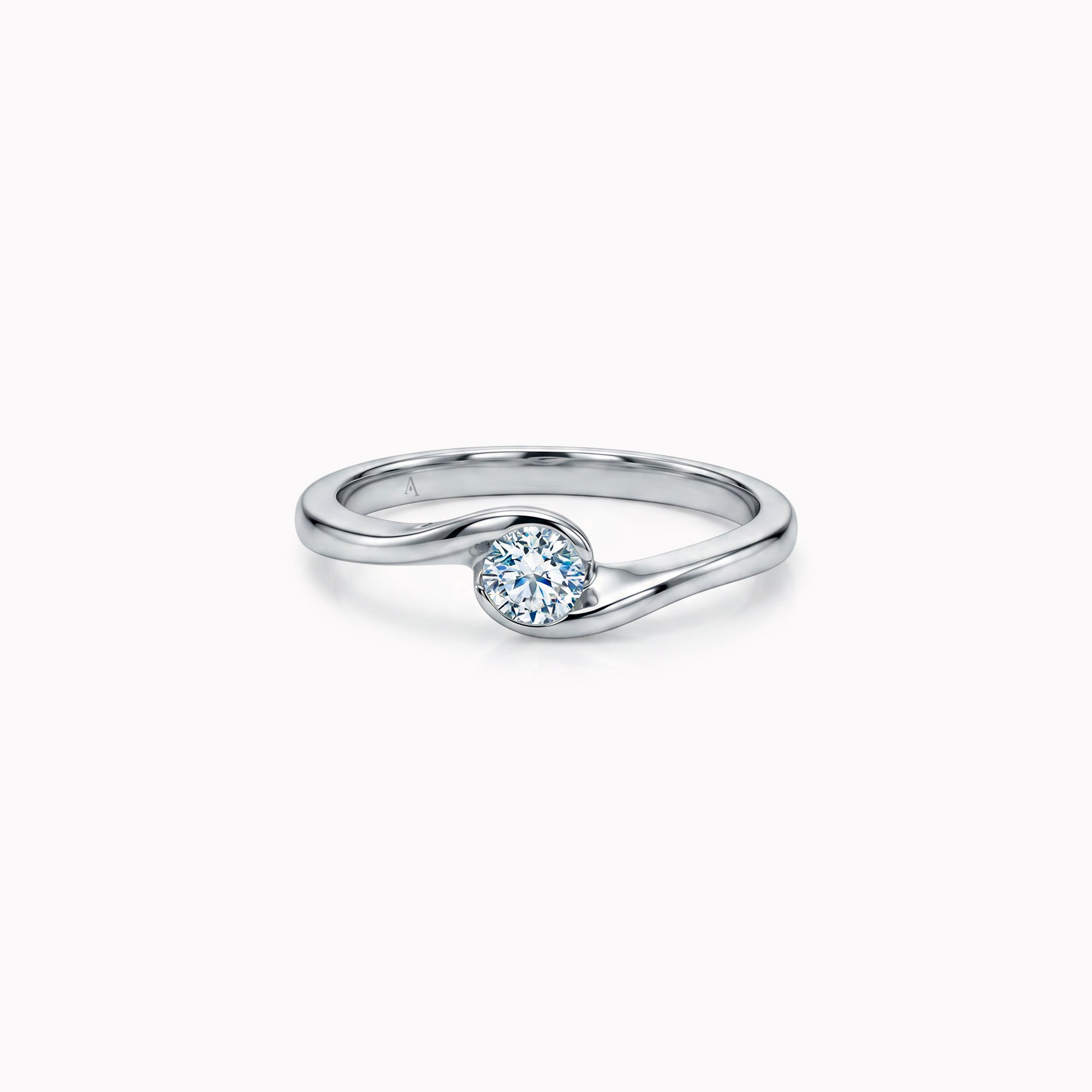 Un Petit Twist 0.25 carats - White Gold 18k