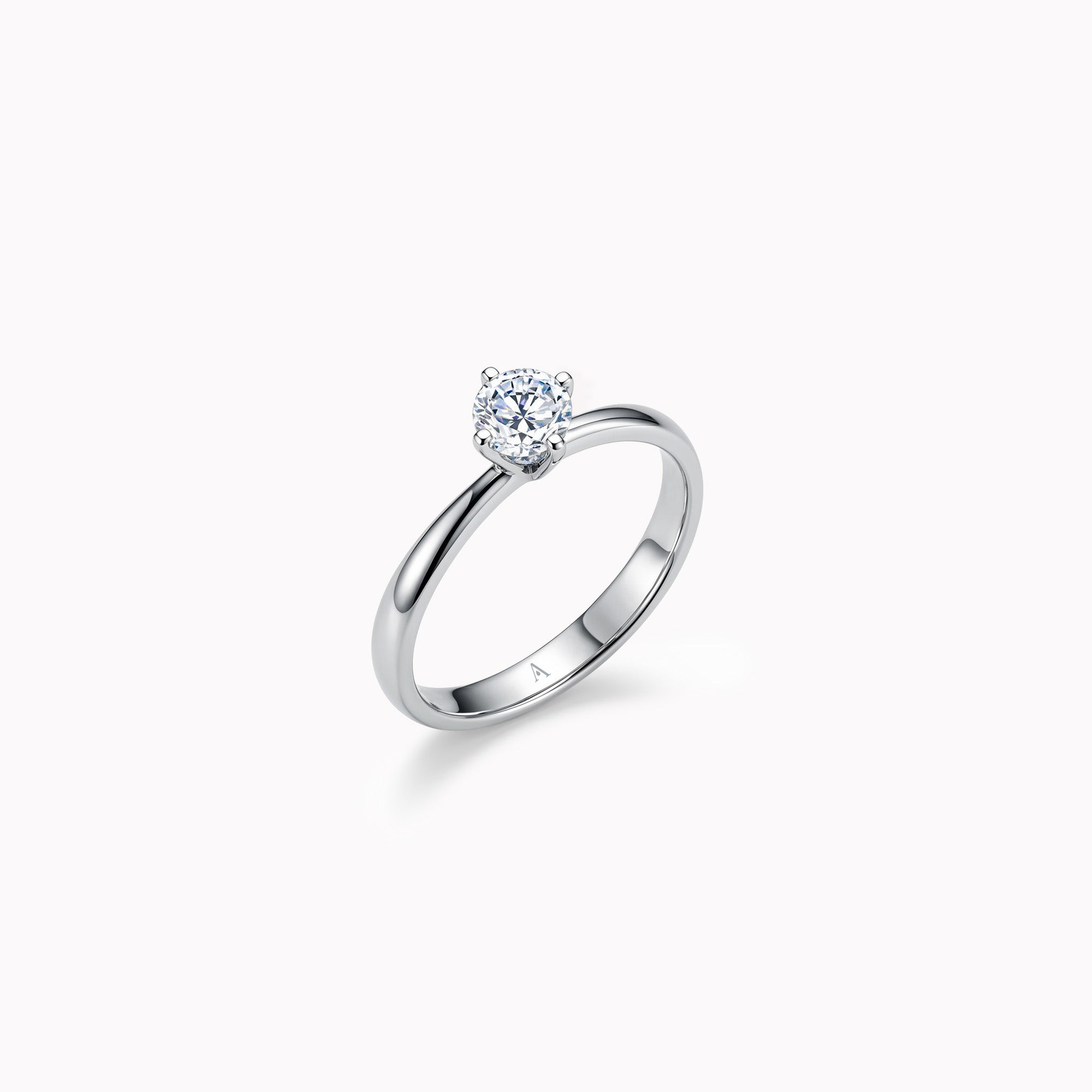 Miss Simplicité (L) - 0.50 Karat - Weissgold 18 K.