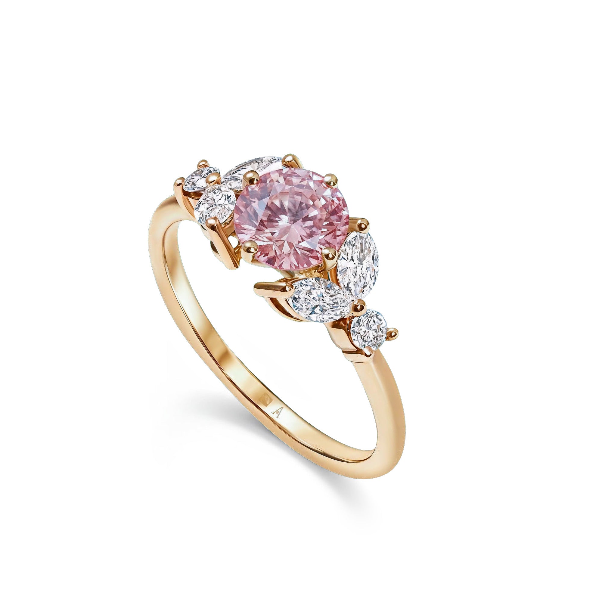 Little Bees 0.75 carat - or jaune 18k