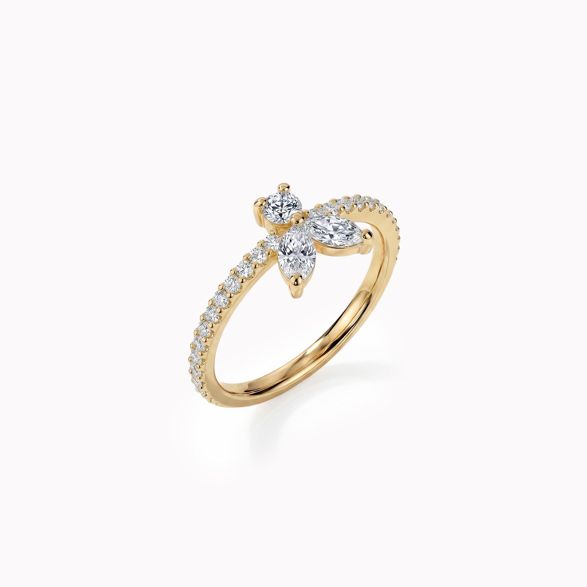 The Fancy Little Bee 0.39 Karat - Gelbgold 18K