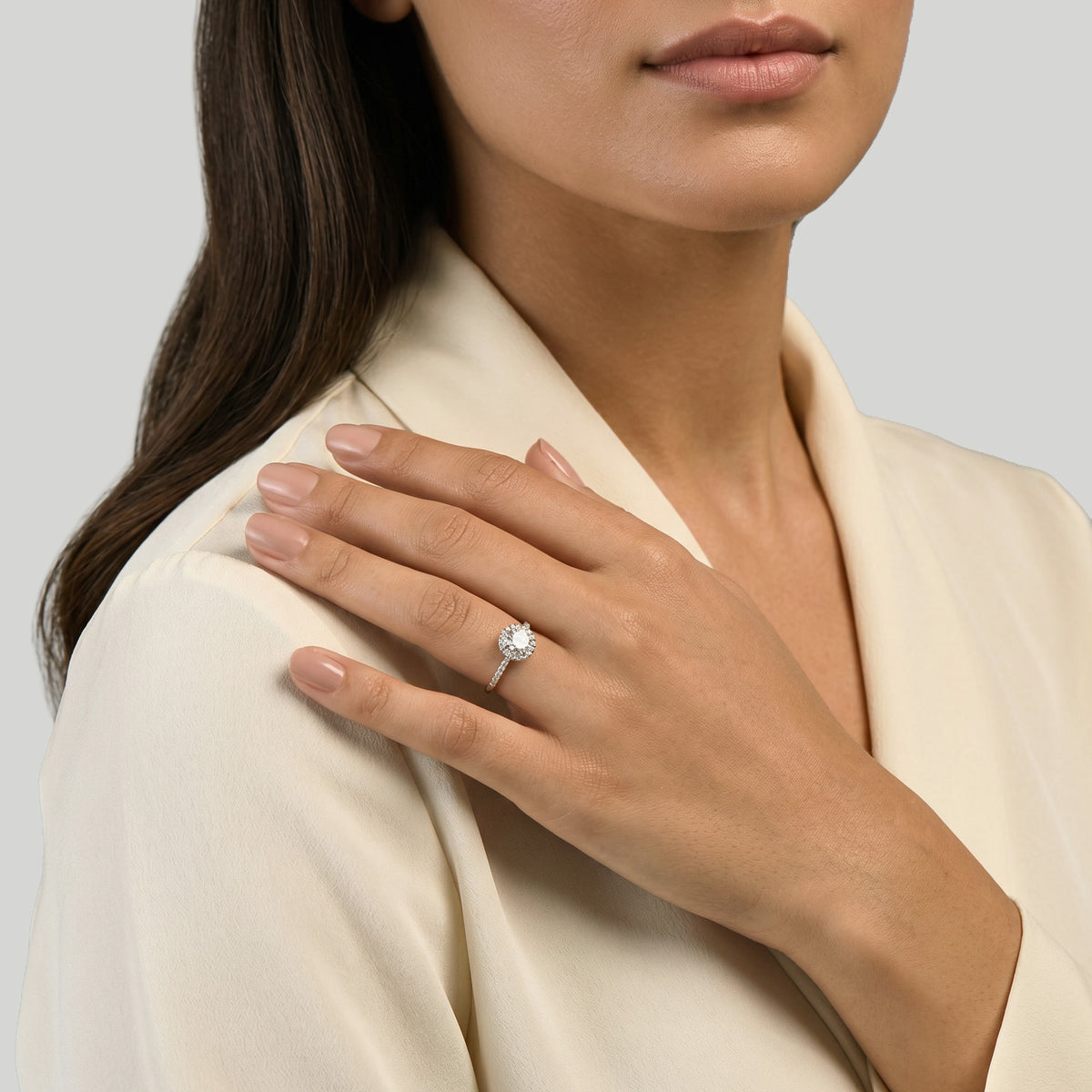 The Funkee Girl 0.50 ct – 18k white gold