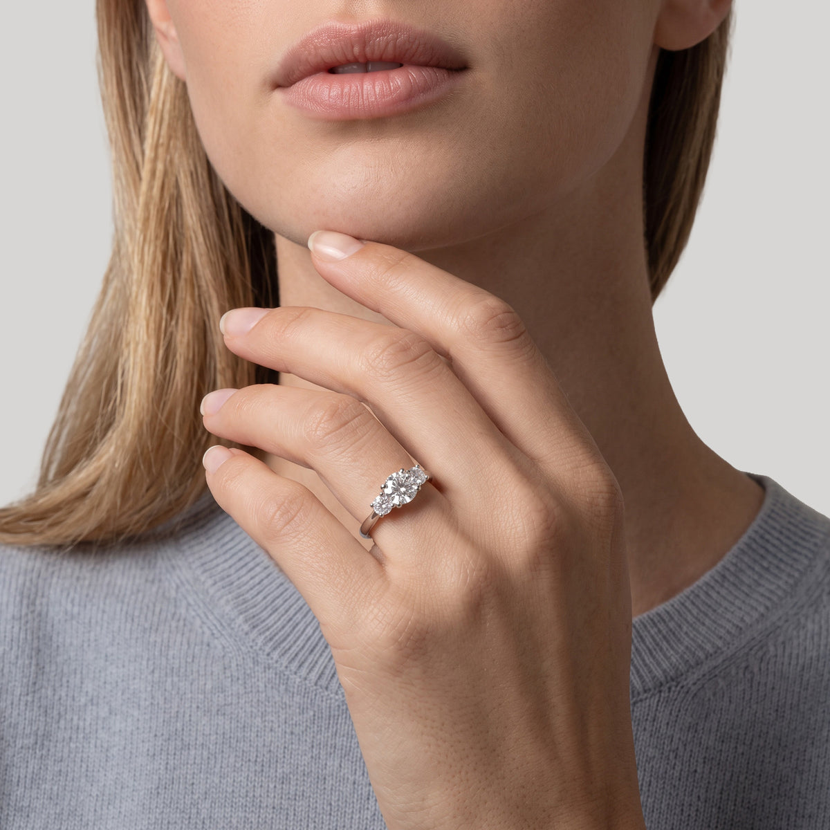 Three Little Birds 1.00 carat - platine 950