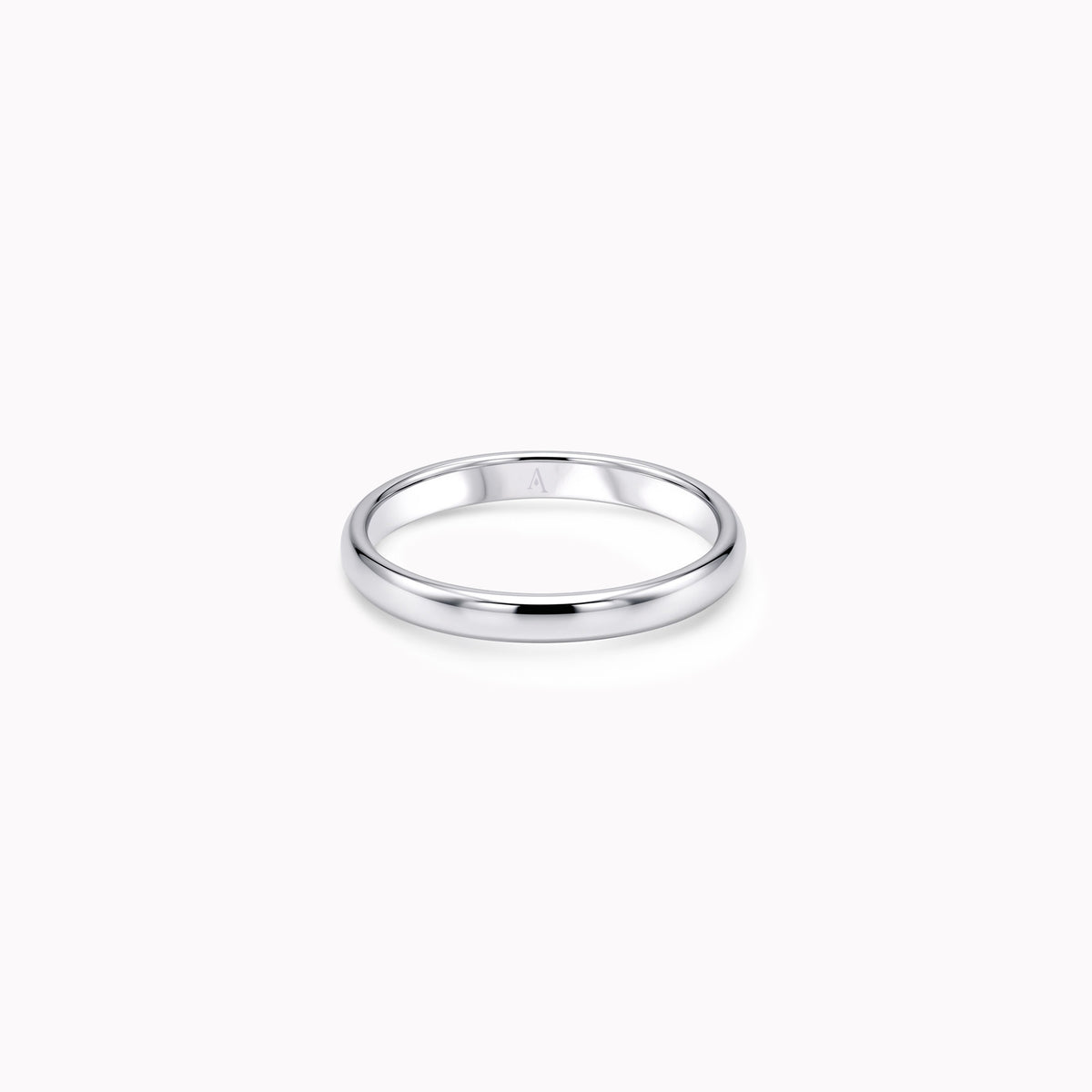 The Curvy 3.0 mm – 18k white gold
