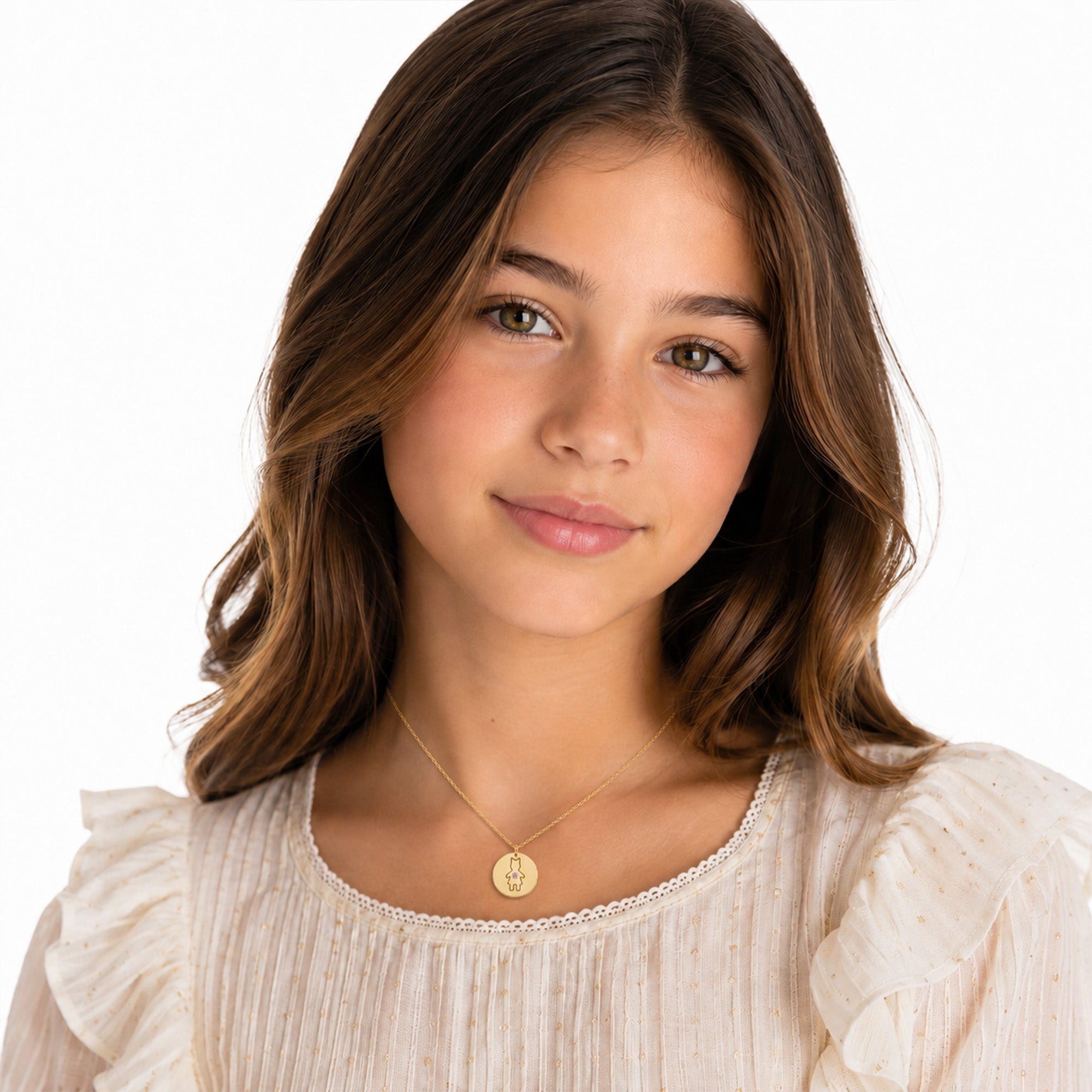 The Little Muse – Blue Diamond | Bracelet en Or Jaune 18K
