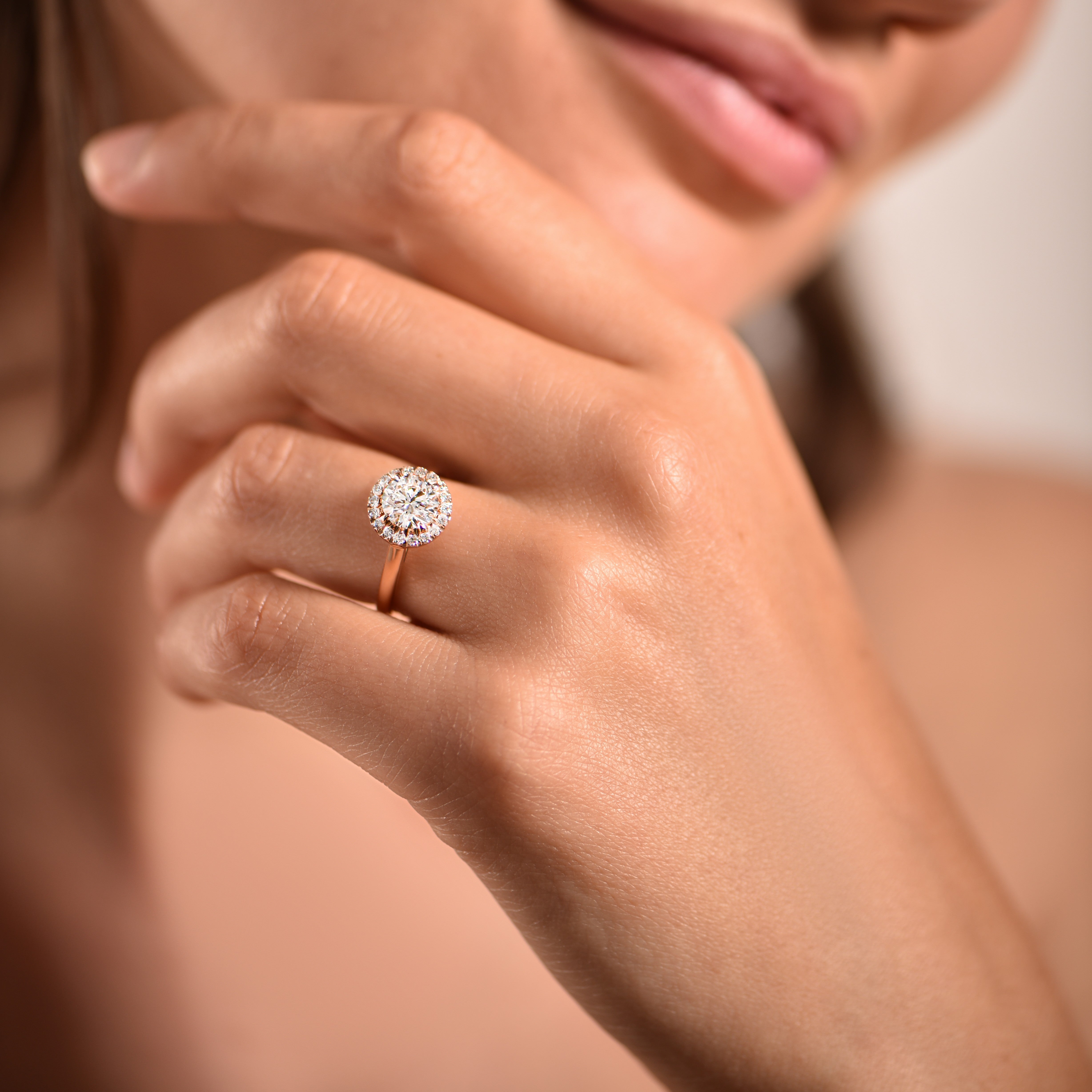 The Funkee Girl - 1.00 carat - or rouge 18k