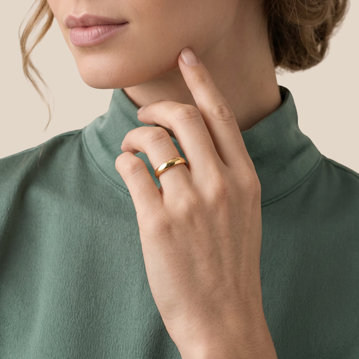 The Demycurvy 3.5 mm - Gelbgold 18 K