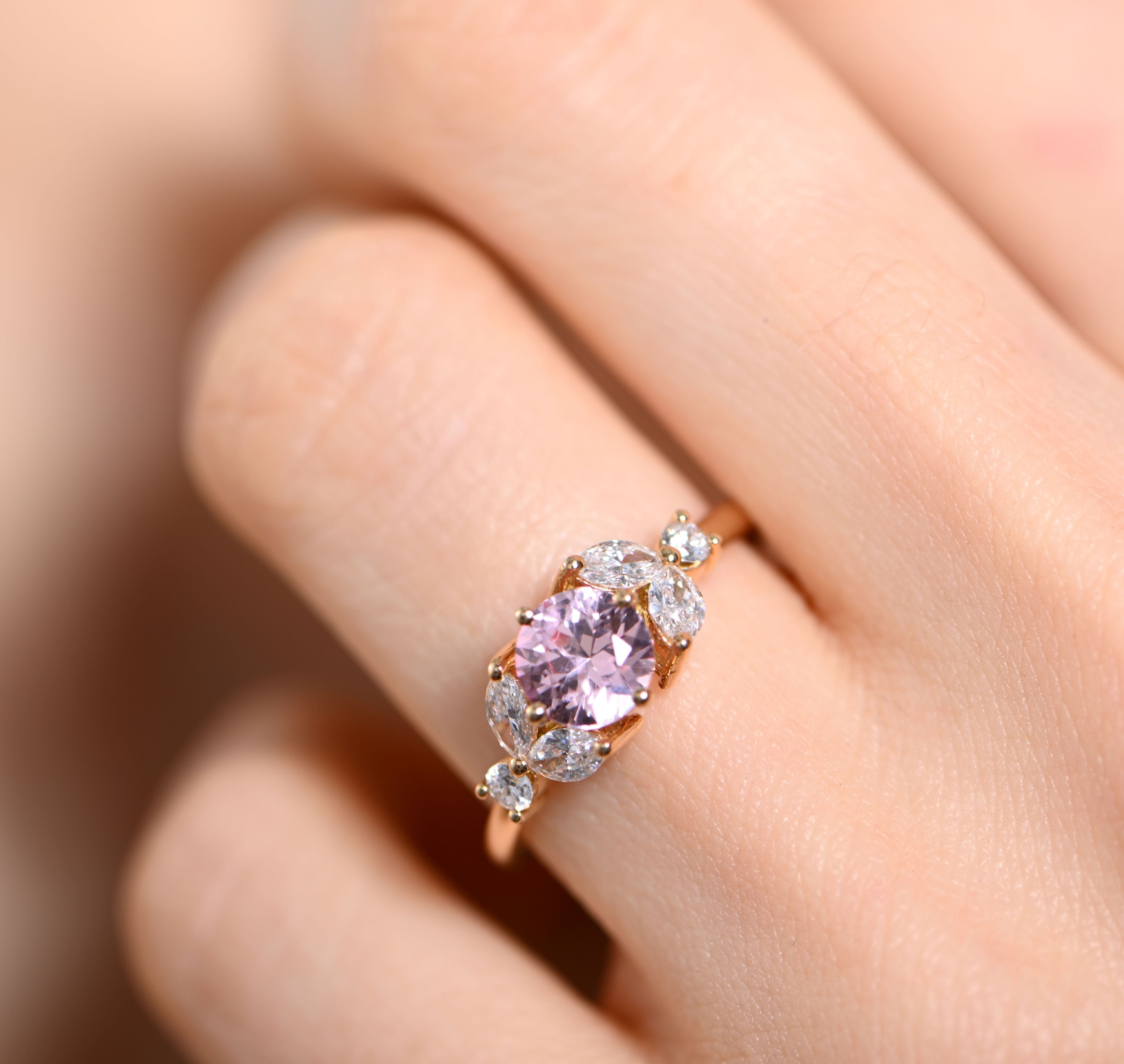 Little Bees 0.75 carat - or jaune 18k