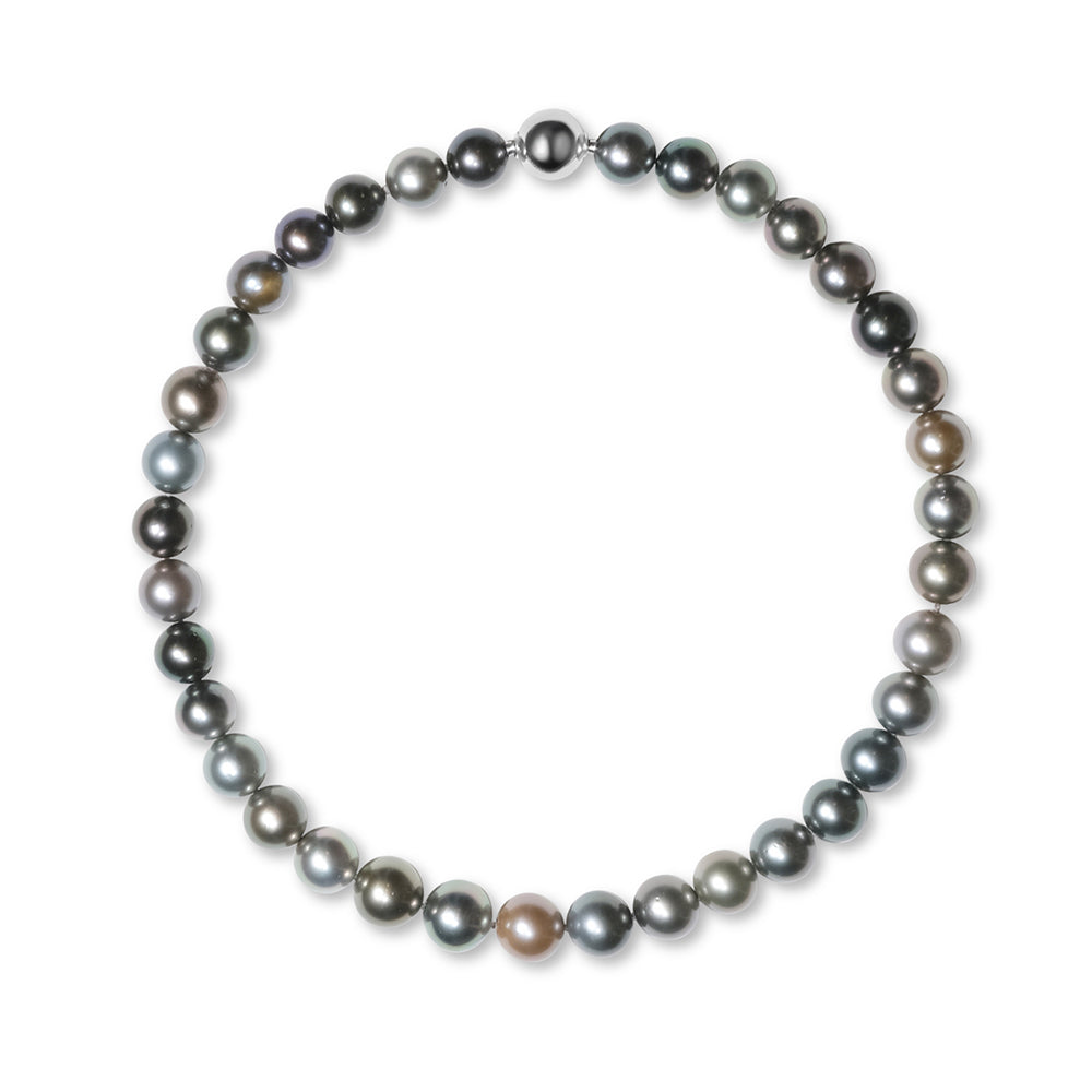 Collier de perles multicolores Tahiti
