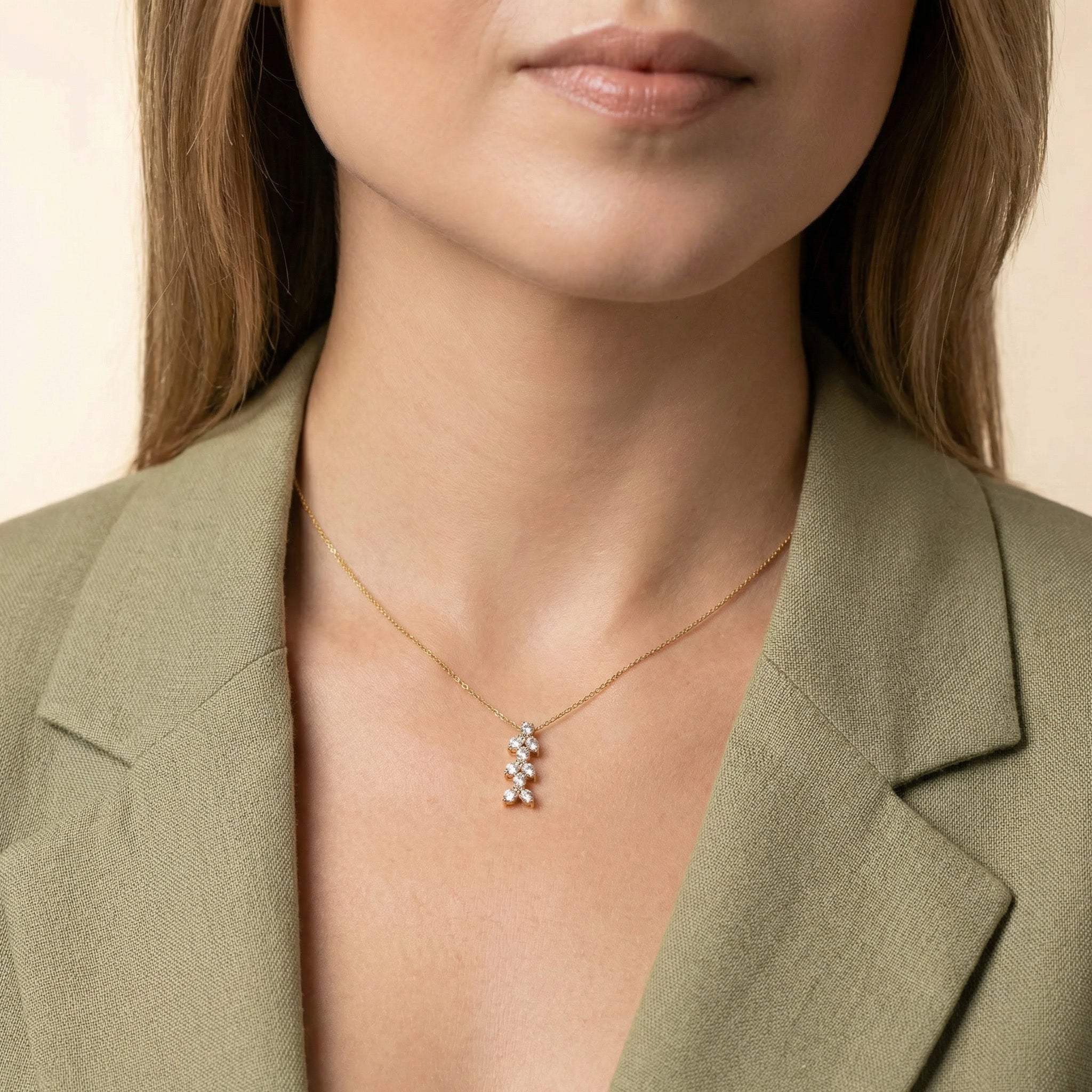 Necklace Little Bees - Yellow Gold 18k