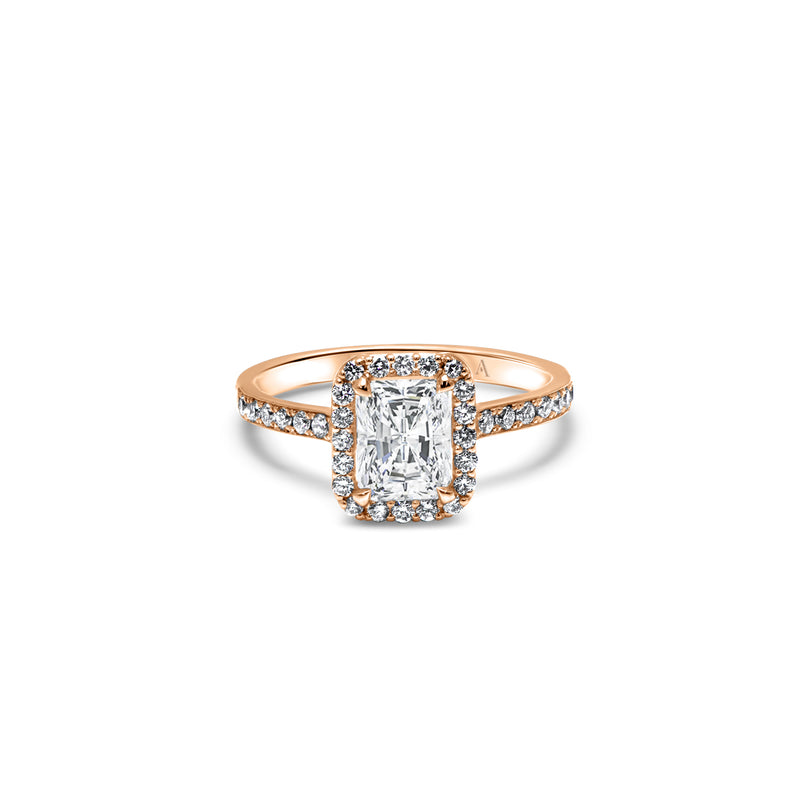 The Little Sleeping Beauty 1.00 carats - Red Gold 18k