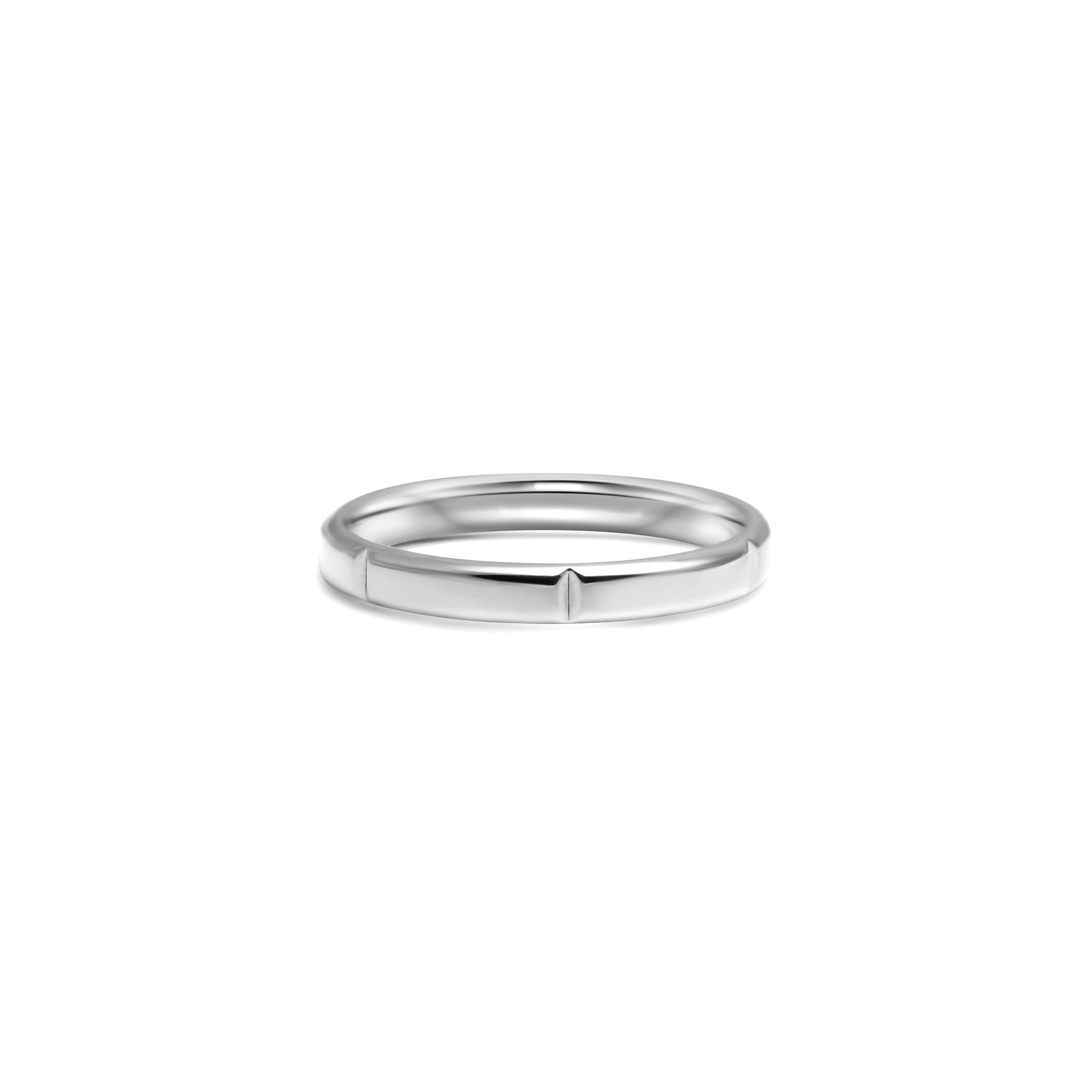 The Chocolate bars - platine 950 – Alliances en or 18k – vue produit