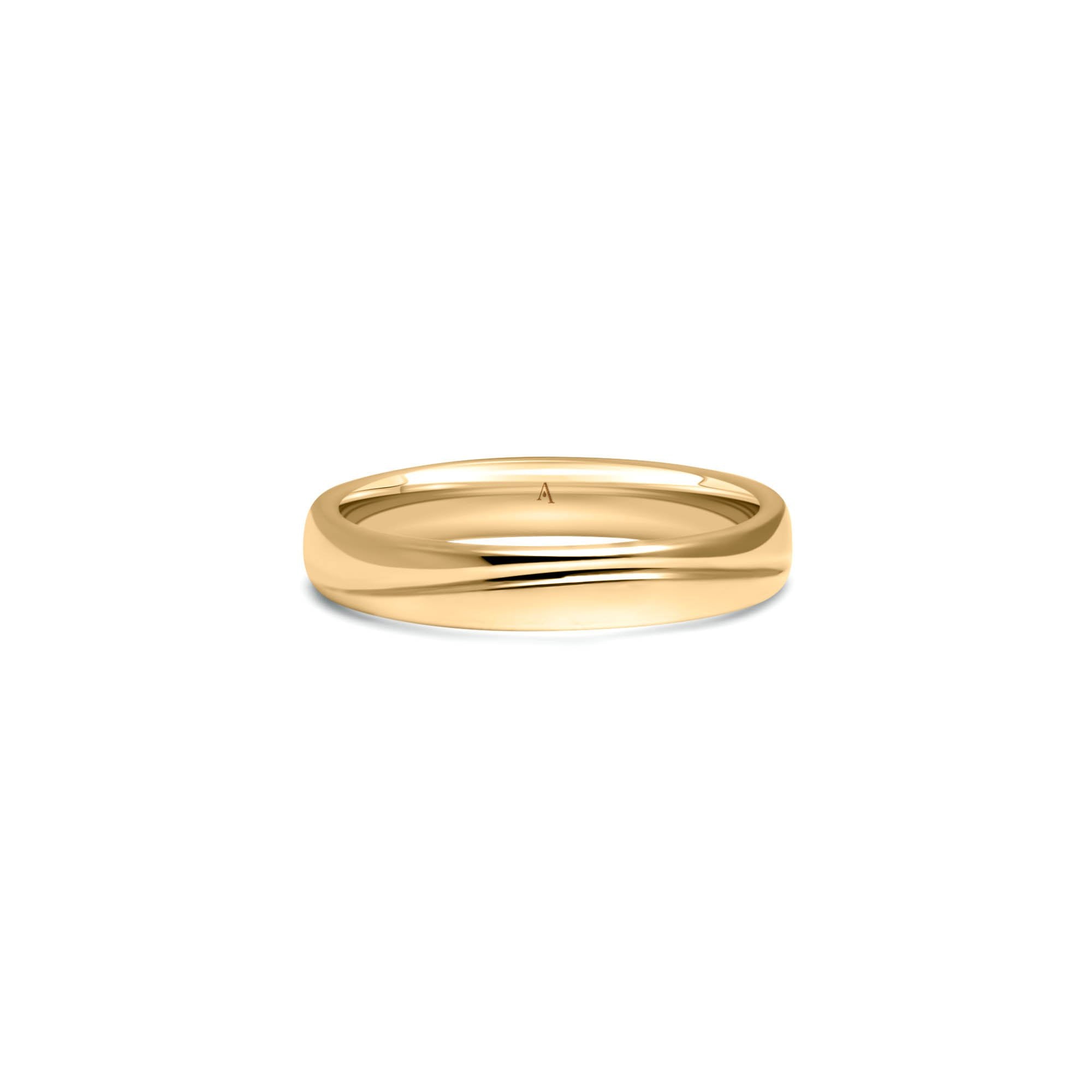 The River of Dreams - yellow gold 18k – Wedding Band gold 18k – product view