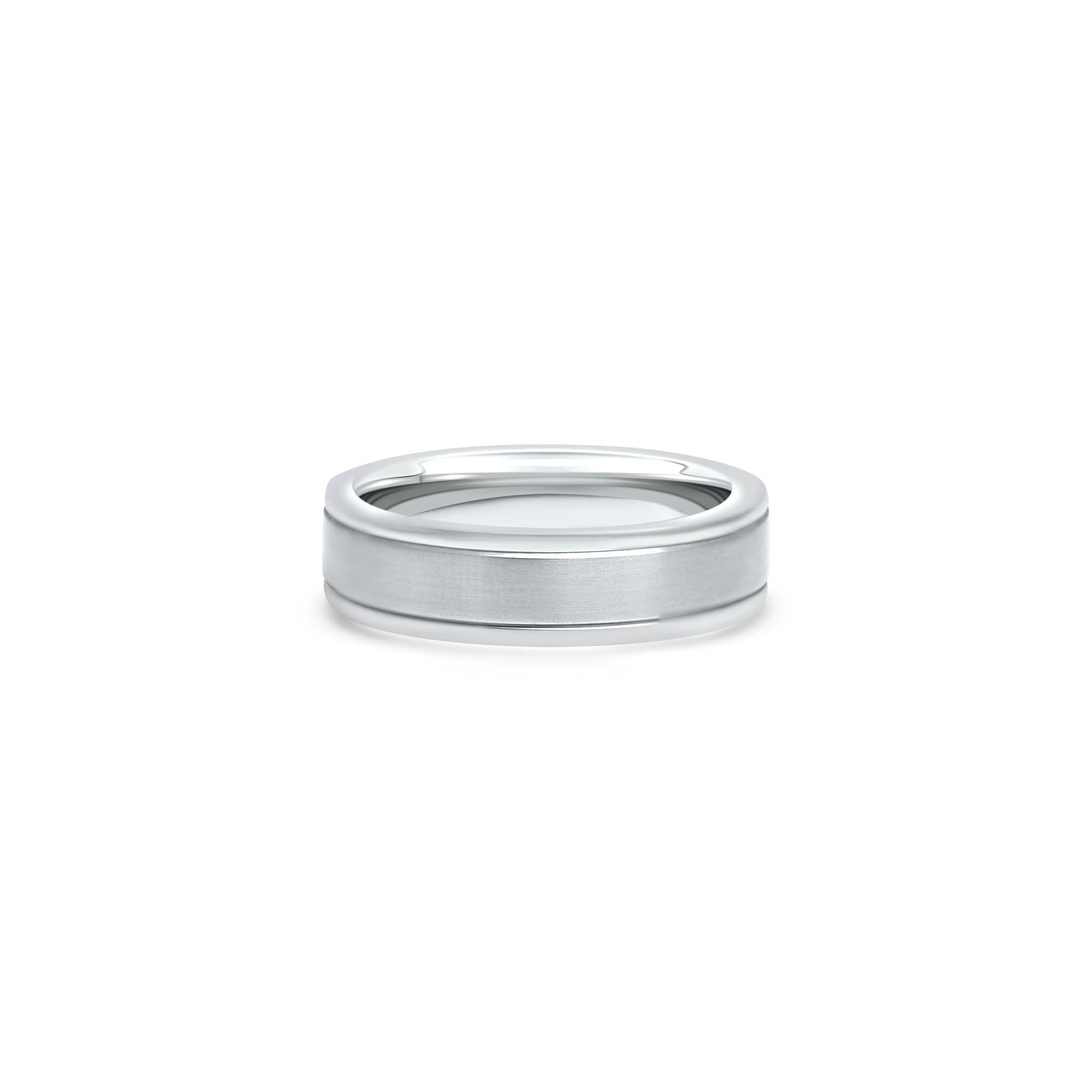 The Three Words - or blanc 18k – Alliances en or 18k – vue produit