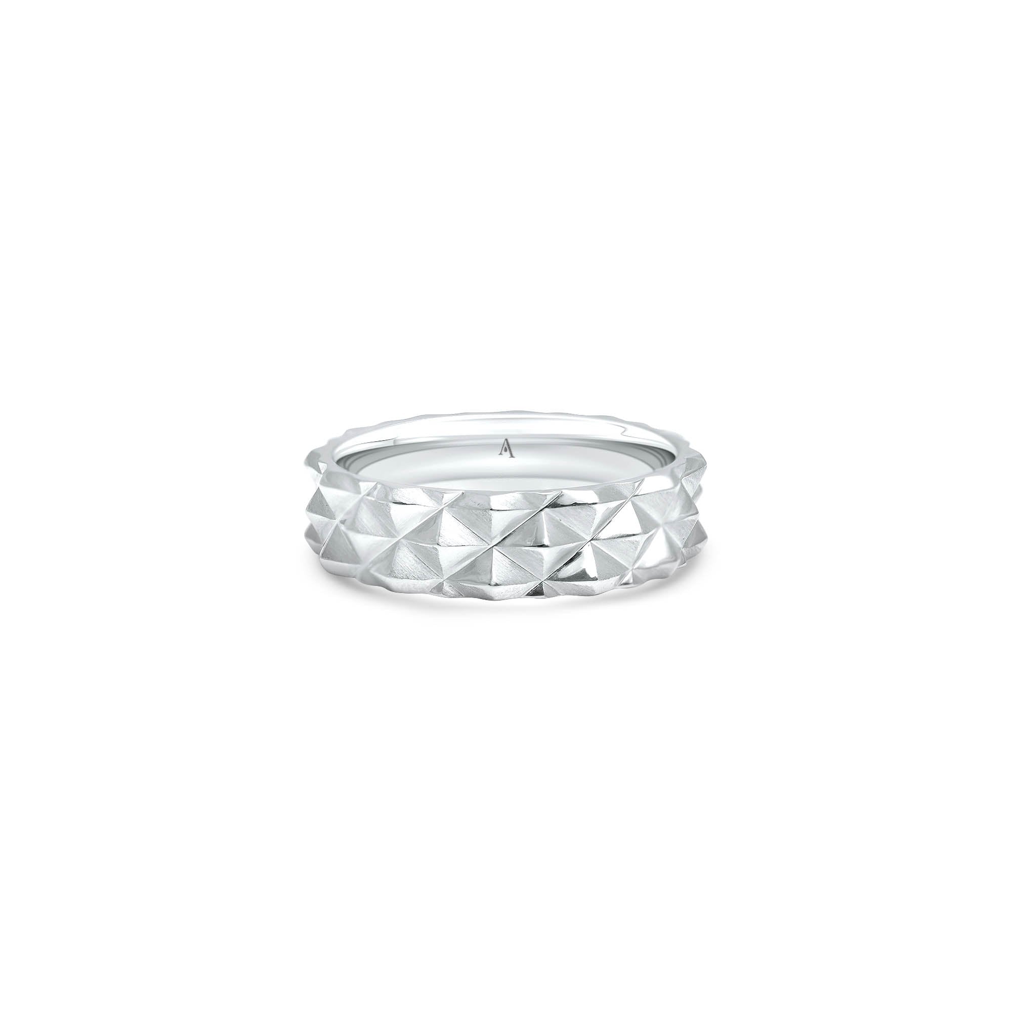 The Love Summit - platine 950 – Alliances AGUAdeORO en or 18k – vue produit
