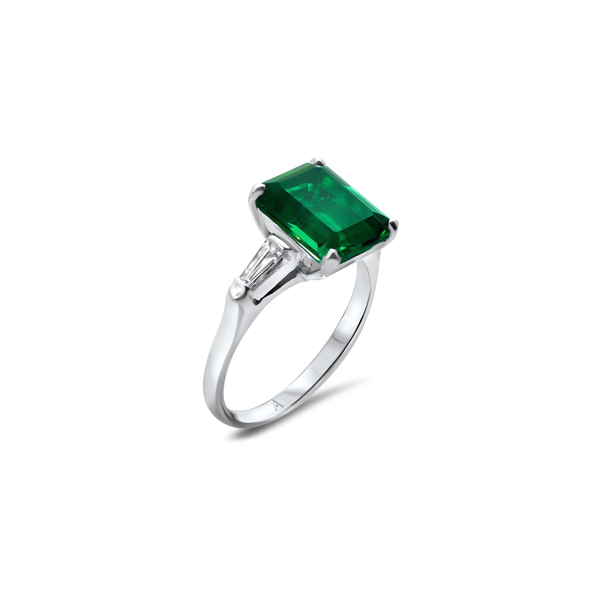 La Belle orgueilleuse - 3.00 carat - platinum 950 – Engagement Ring gold 18k with diamond(s) – product view