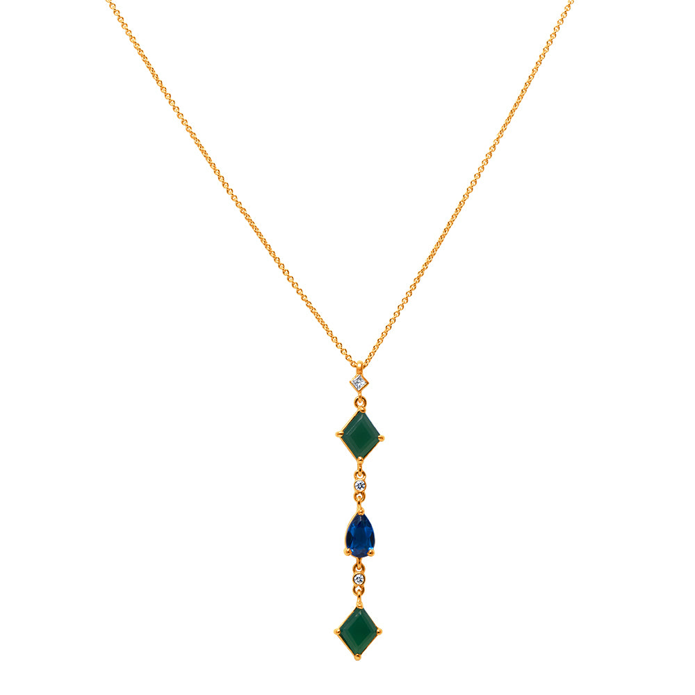 Collier The Grand Jeté - or jaune 18k – Chaîne en or 18k avec diamant – vue produit