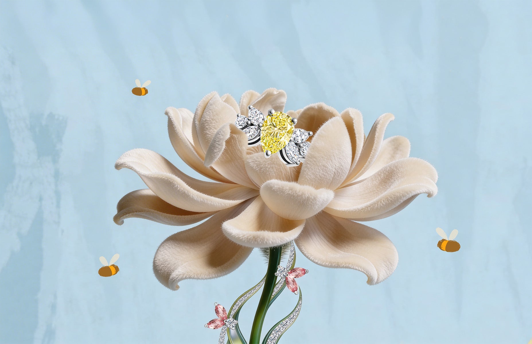Quand l’or protège les abeilles