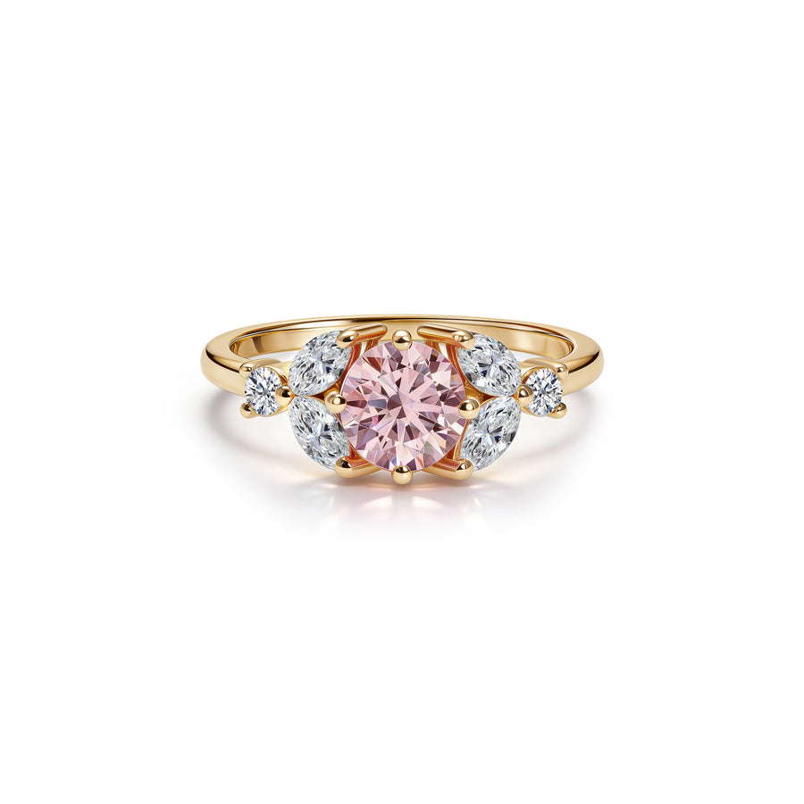 Little Bees  0.75 carat  - or jaune 18k