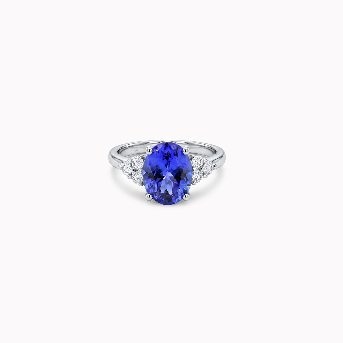 Blue Velvet - 3.05 carat - platine 950