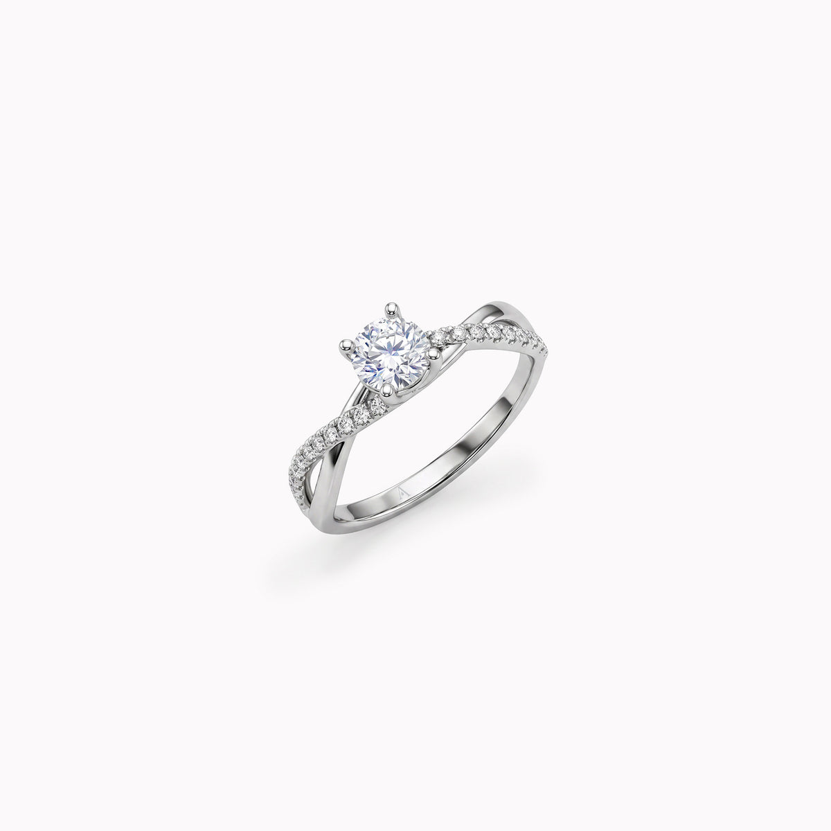 Féeriquement coquette - 0.40 Karat - Weissgold 18 K