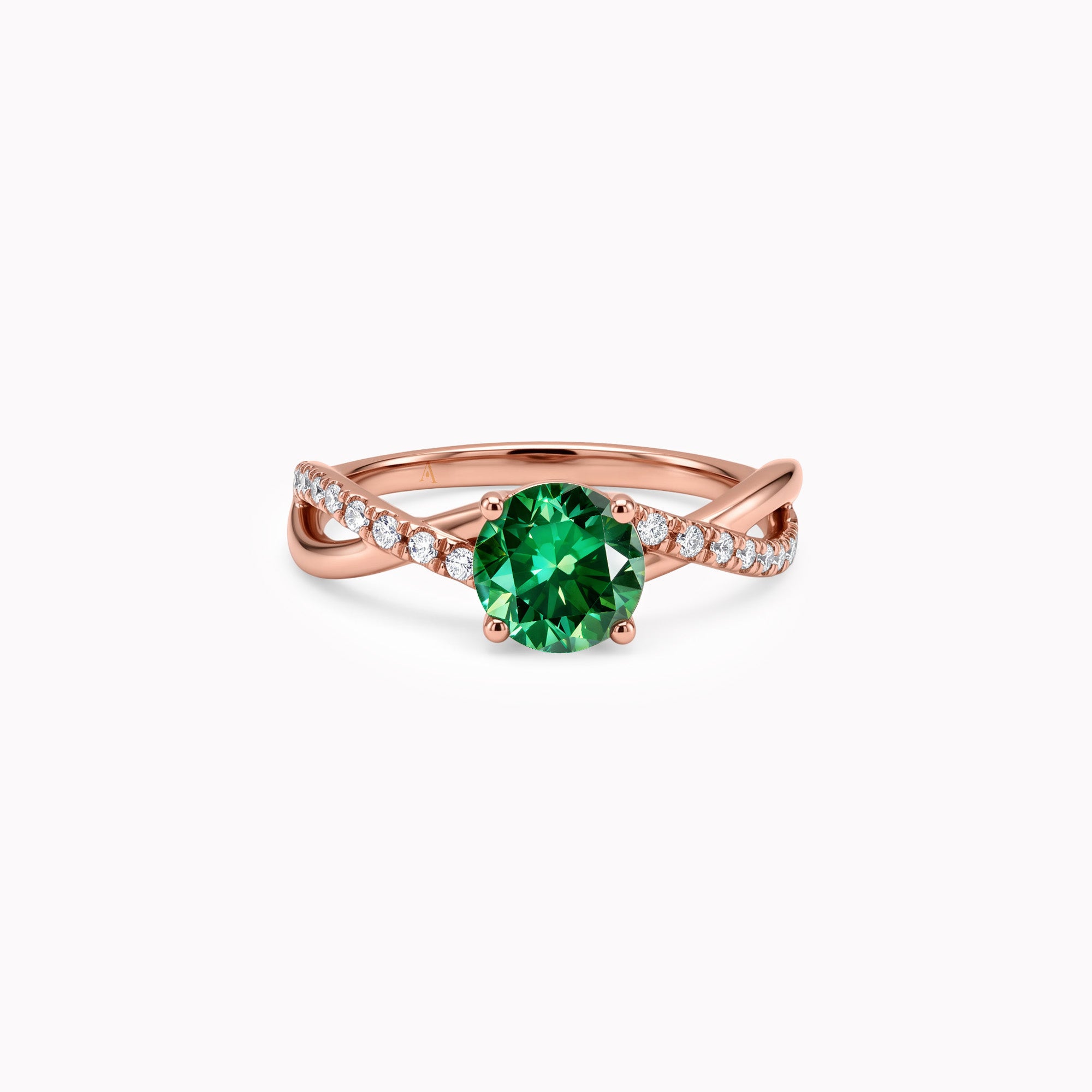 Féeriquement coquette - 1.00 carat - Red Gold 18k