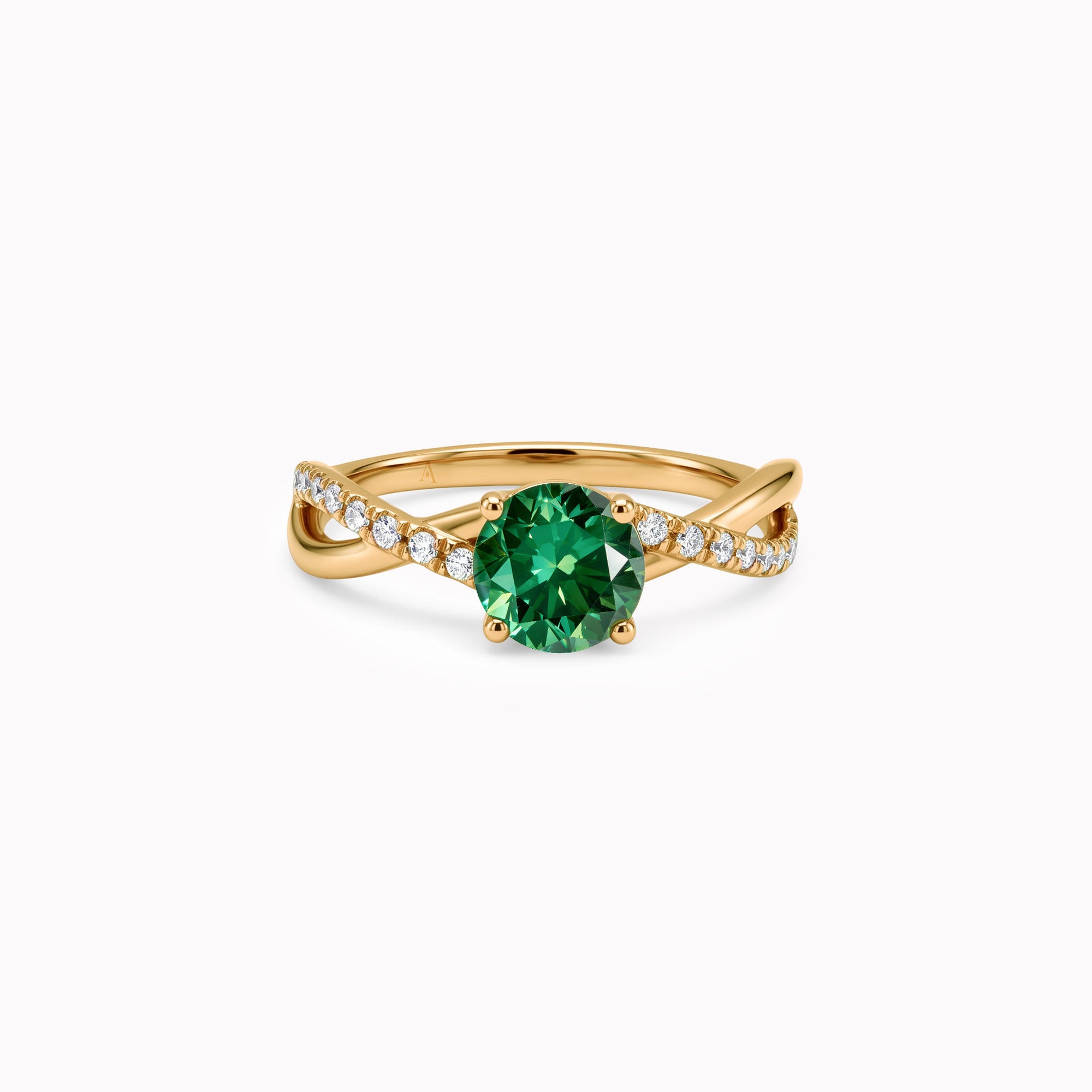Féeriquement coquette - 1.00 carat - or jaune 18k