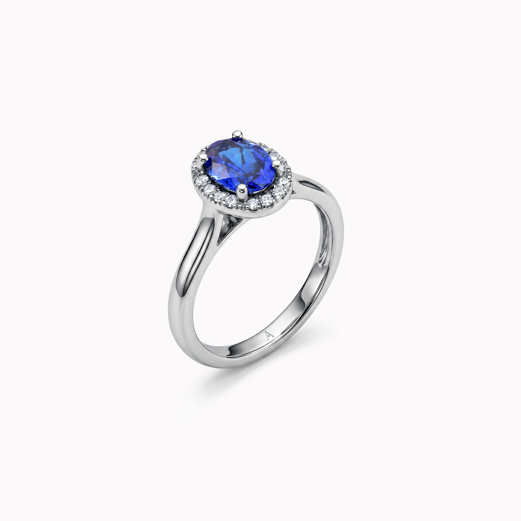 The Blue Temple 0.75 carats - platine 950