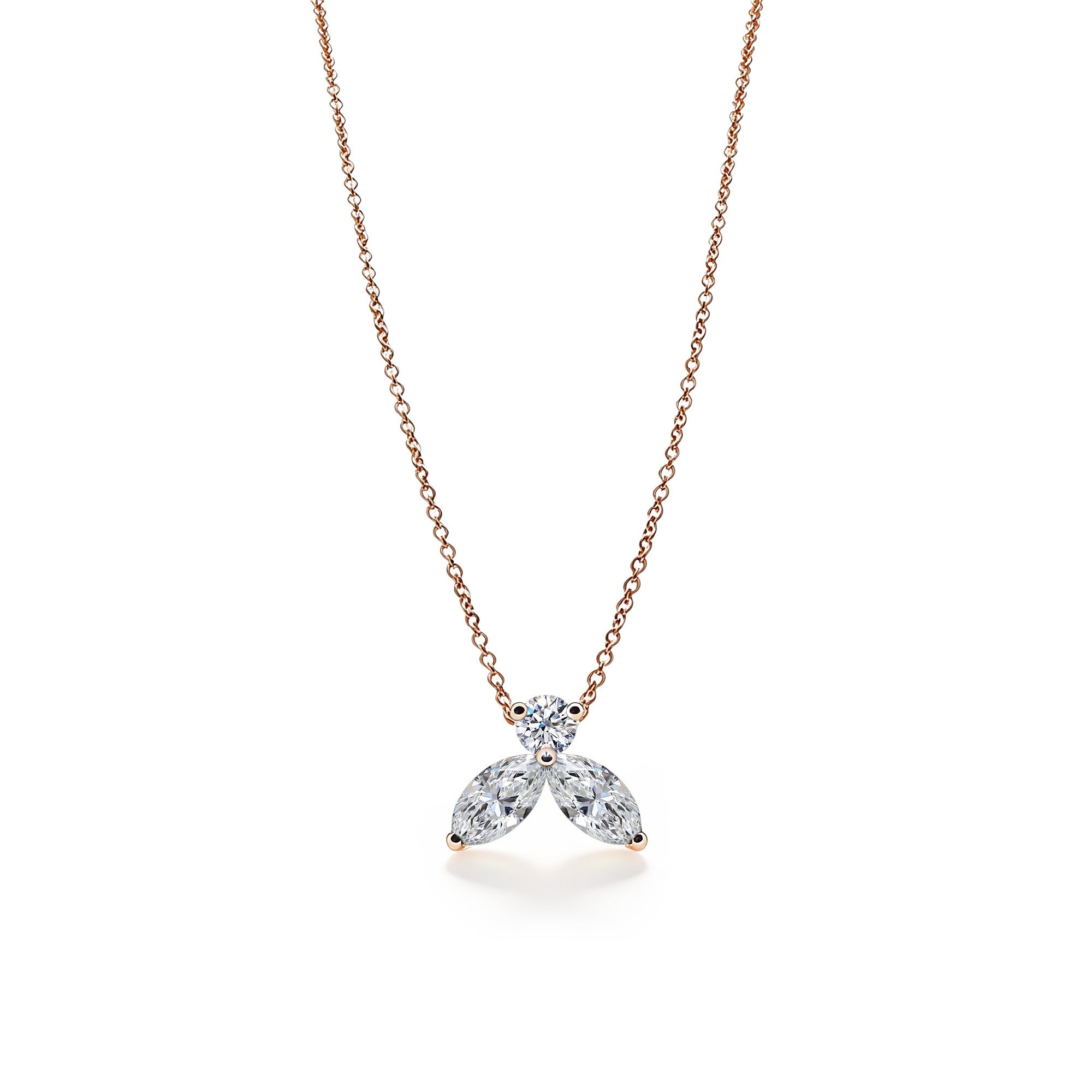 Halskette The Little Bee XS - Rotgold 18K 