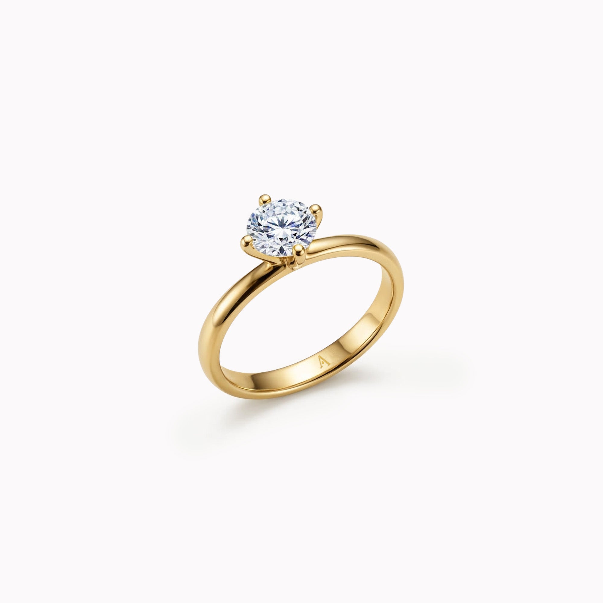 Miss Simplicité (XL) - 1.00 carat - or jaune 18k