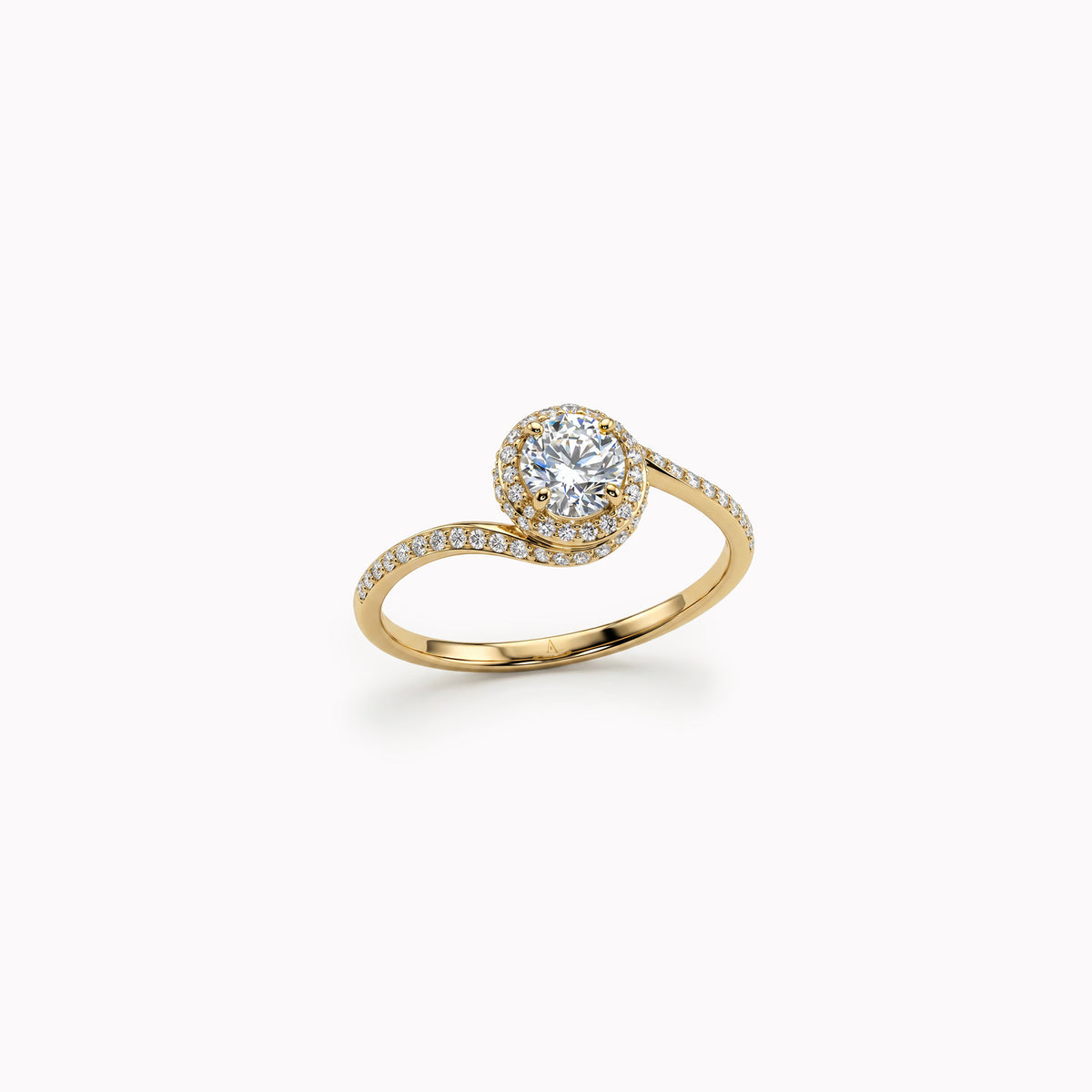 La Merveilleuse spirale - 0.50 carat - Yellow Gold 18k