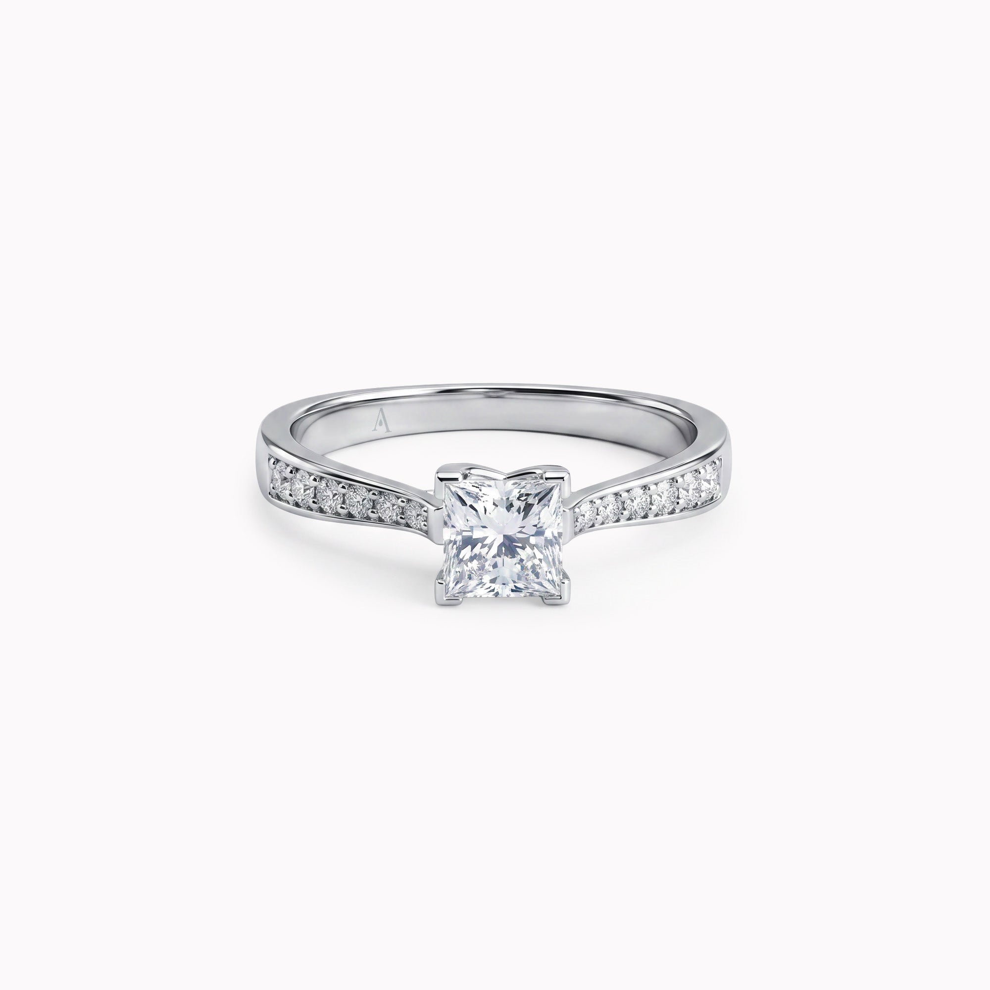 La Princesse c'est moi - 0.65 carat - or blanc 18k