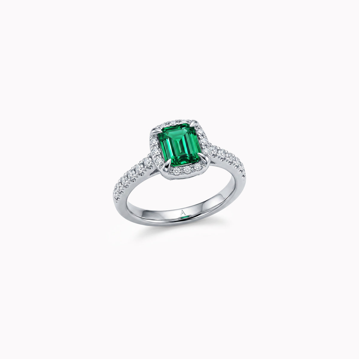 Mille nuances de vert  - 0.50 Karat - Platin 950