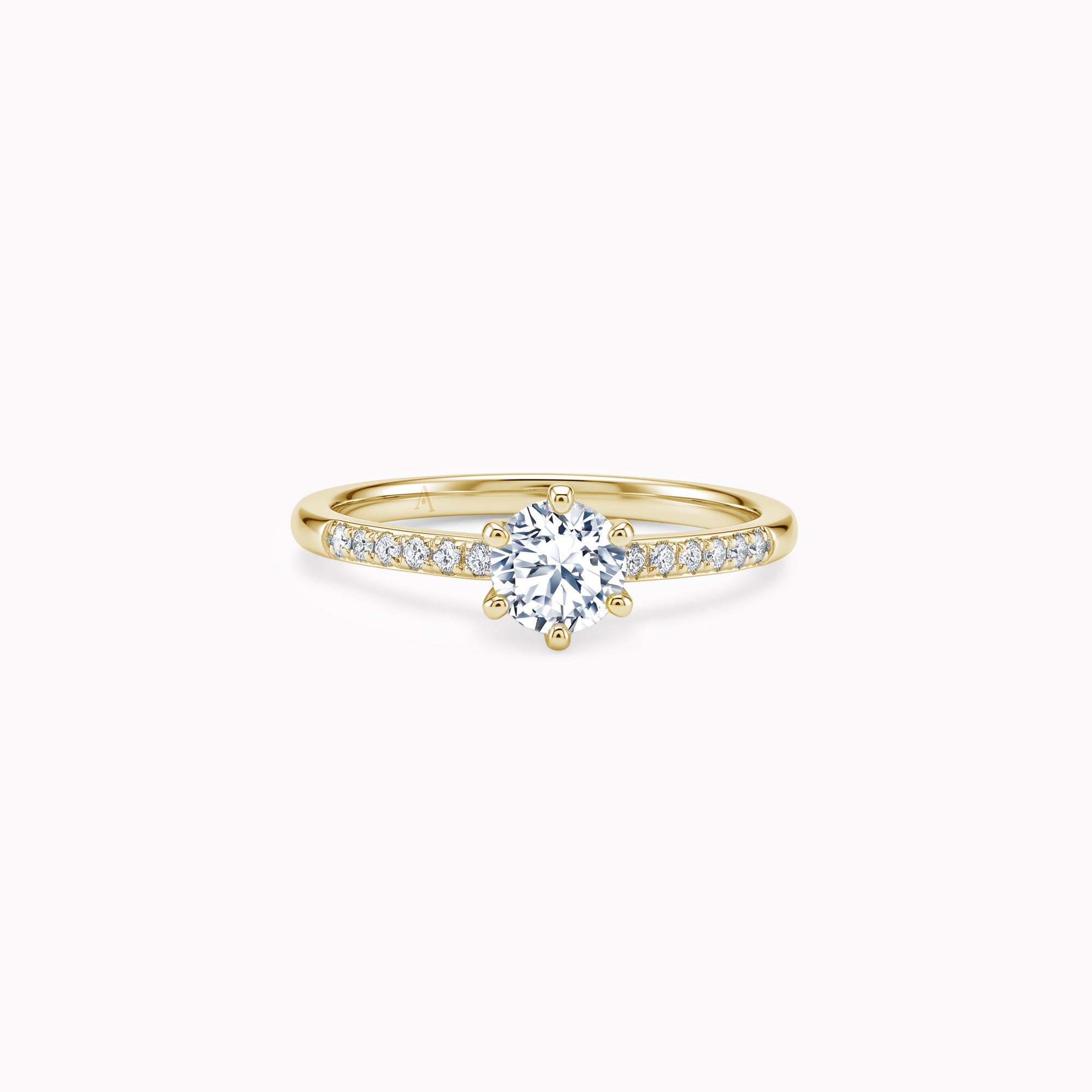 Miss Queen of the queens - 0.50 carat - Yellow Gold 18k